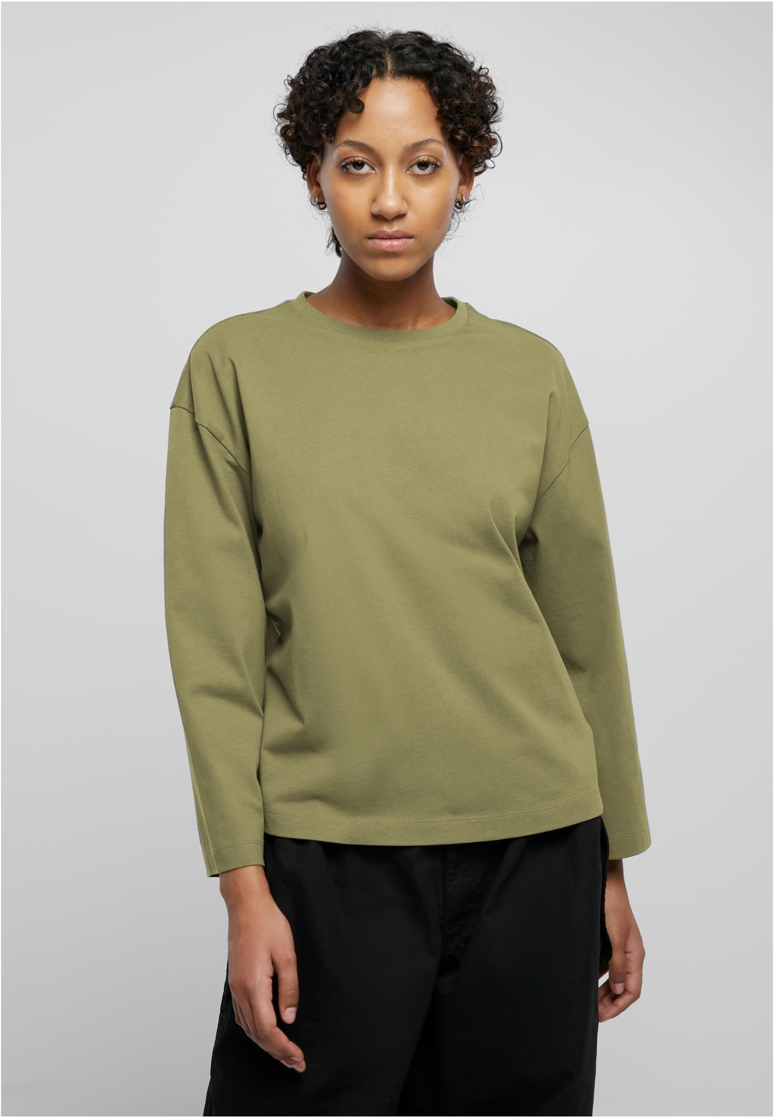 Ladies Organic Oversized Longsleeve | tiniolive