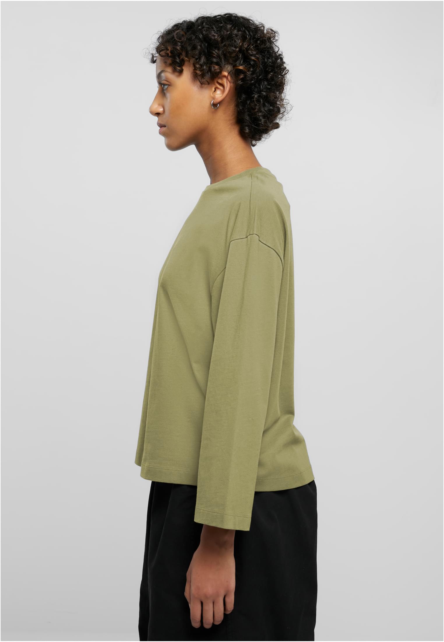 Ladies Organic Oversized Longsleeve | tiniolive