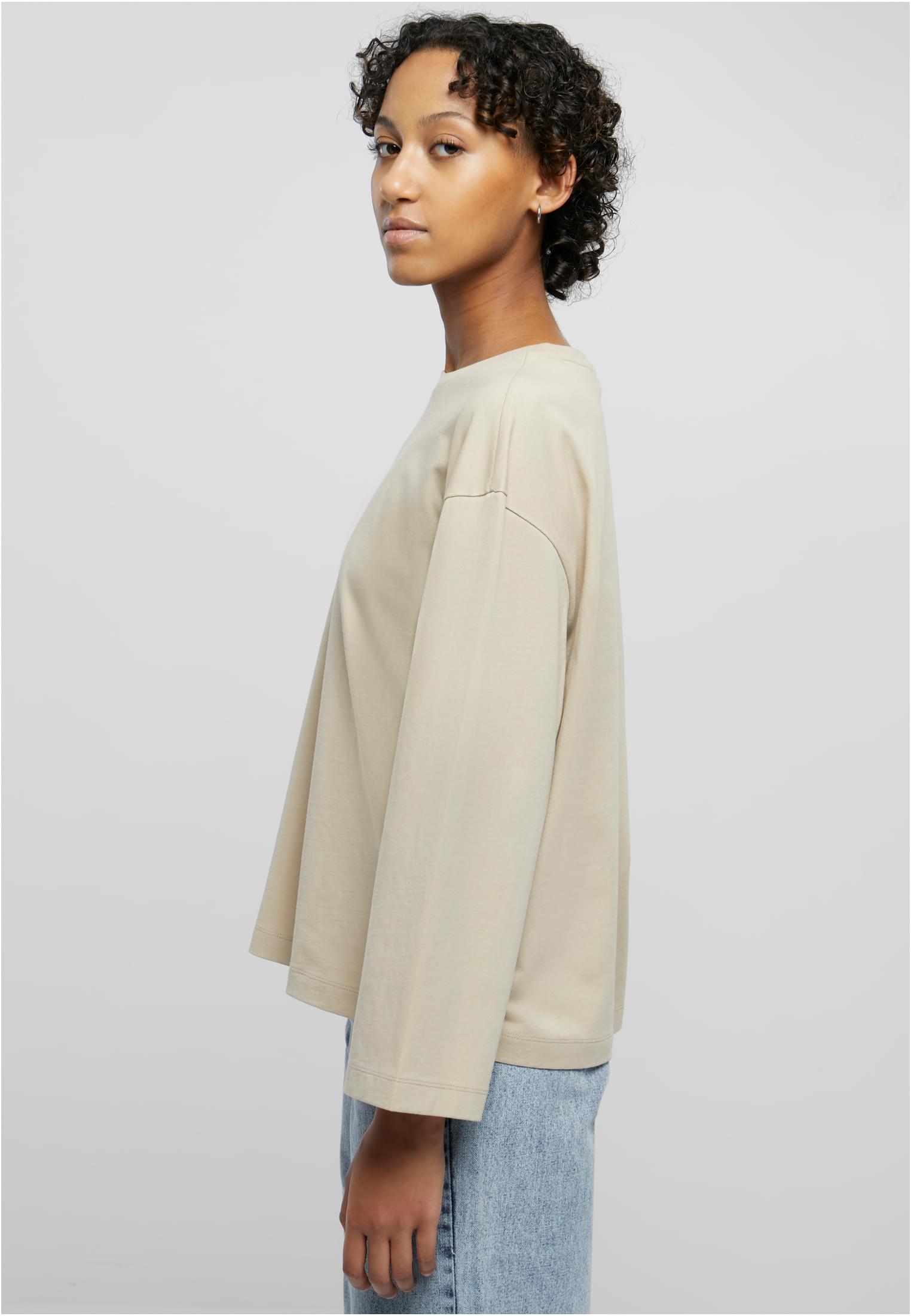 Ladies Organic Oversized Longsleeve | wetsand