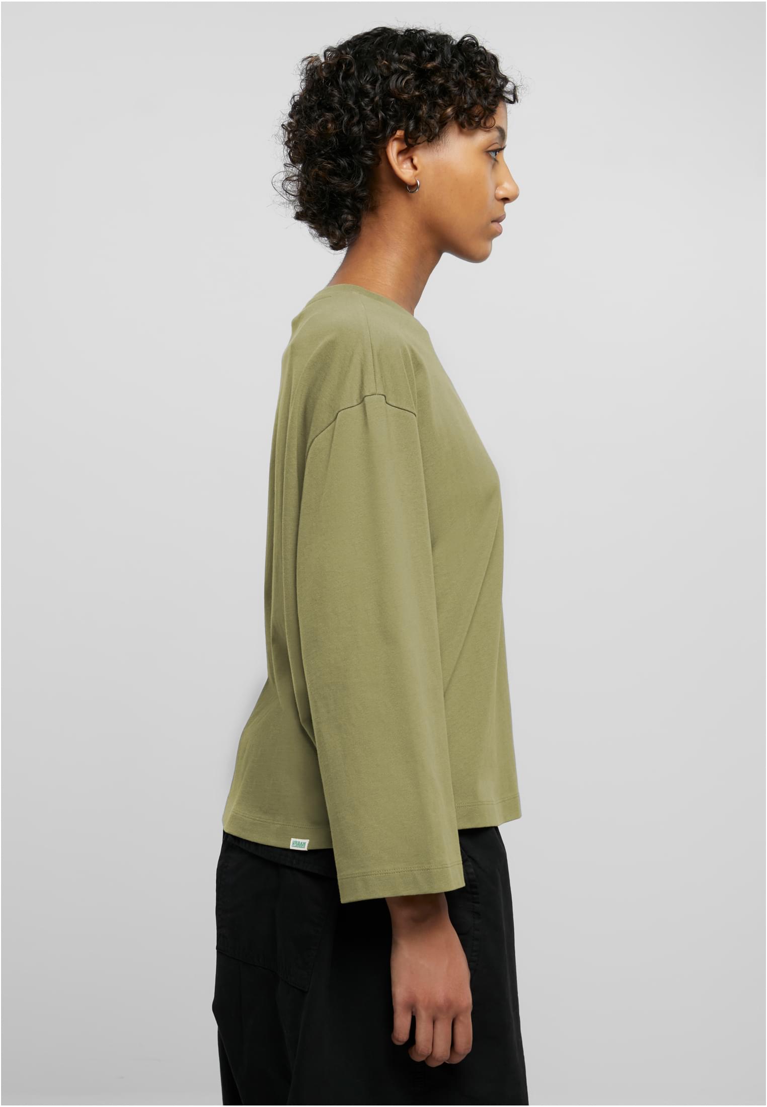 Ladies Organic Oversized Longsleeve | tiniolive