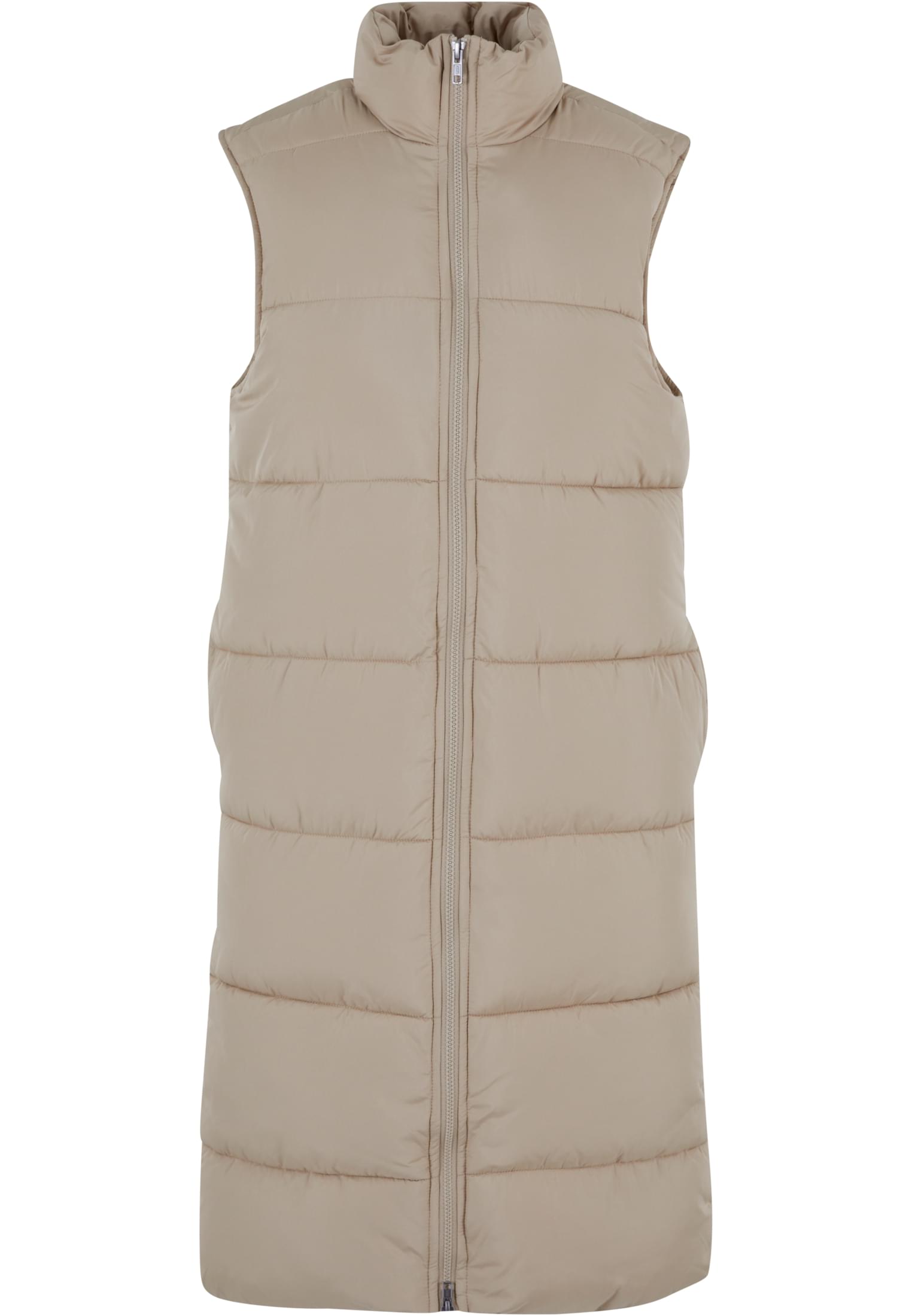 Ladies Long Puffer Vest | wetsand