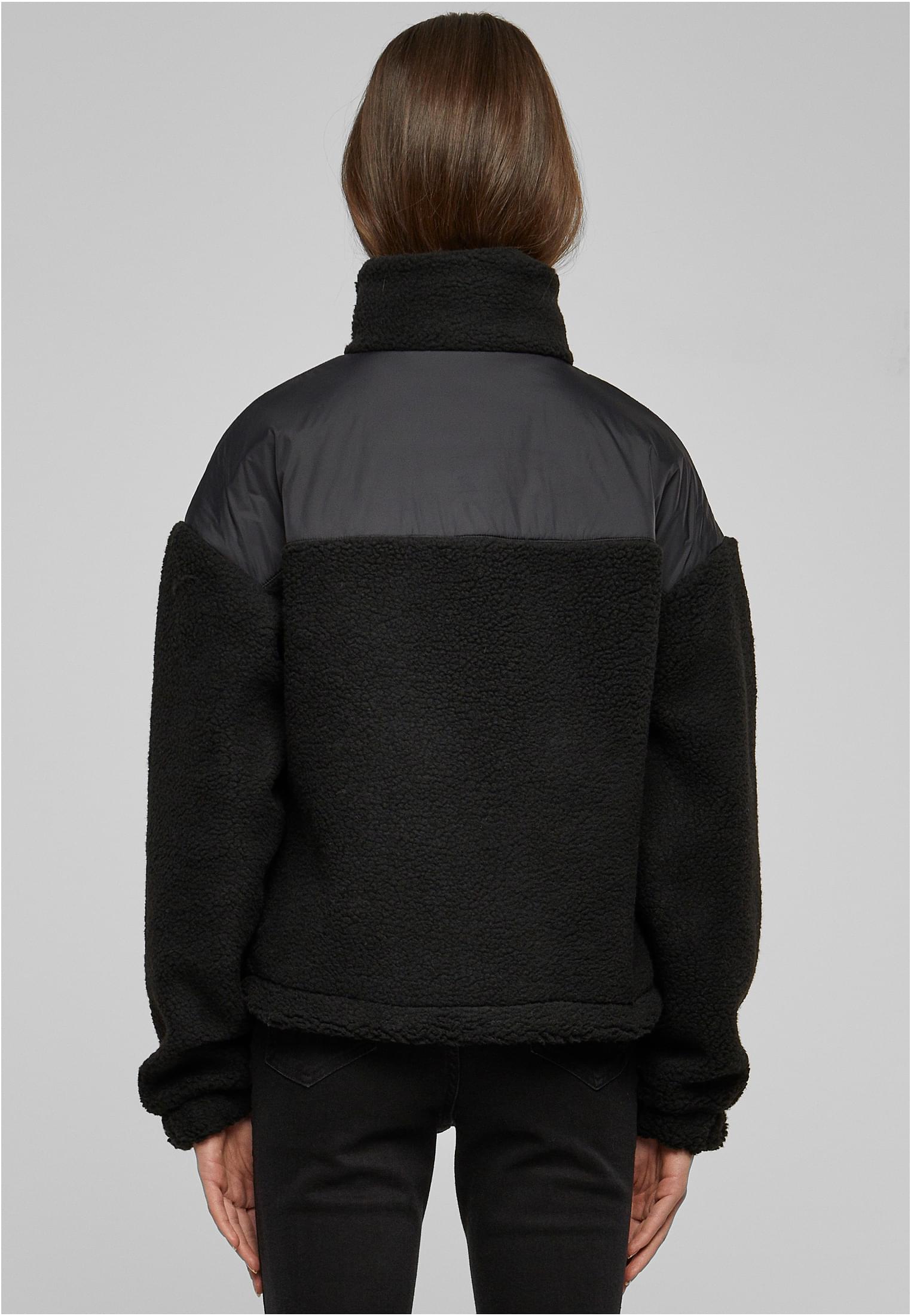 Ladies Sherpa Mix Jacket | black