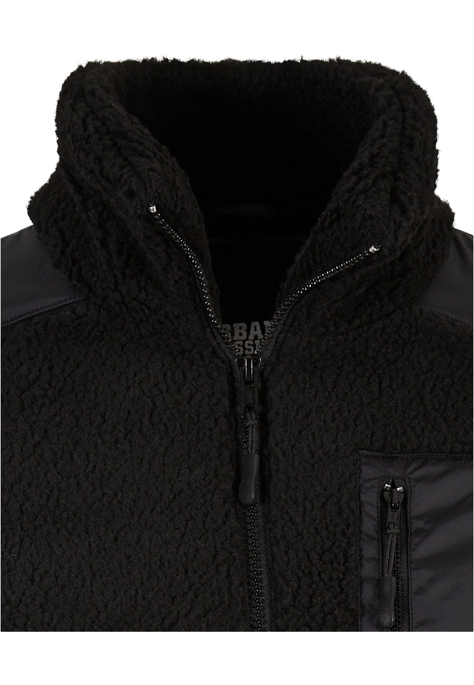 Ladies Sherpa Mix Jacket | black