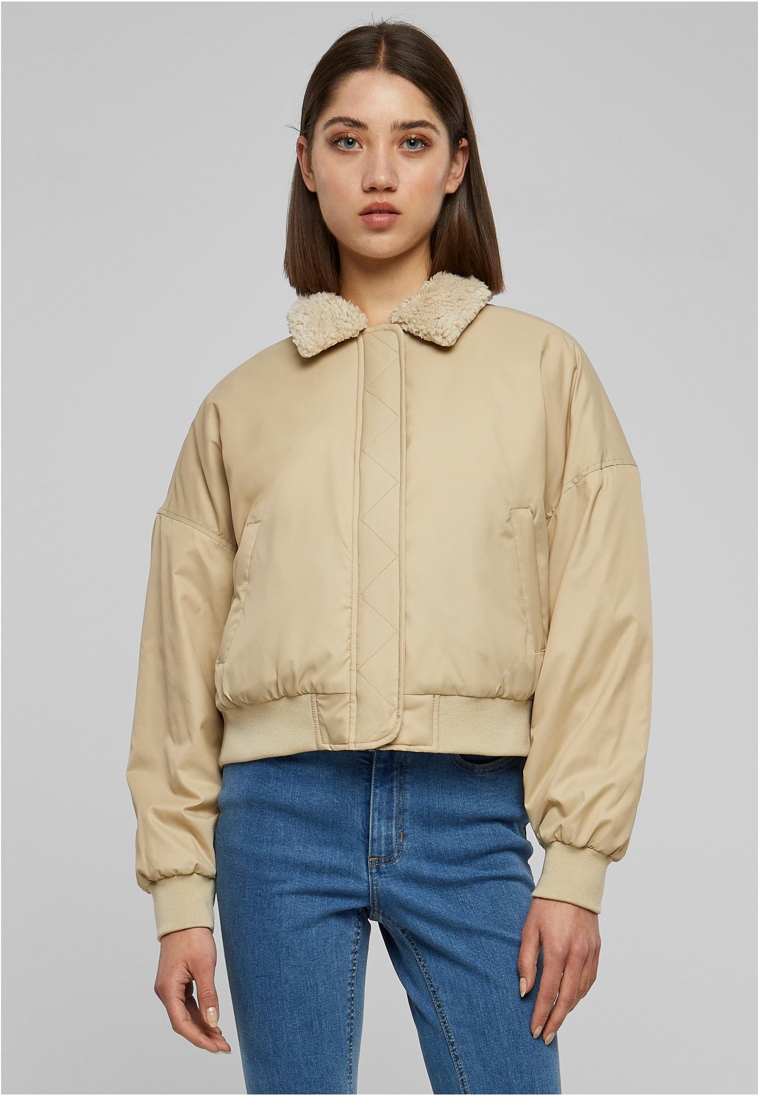 Ladies Pilot Bomber Jacket | wetsand/sand