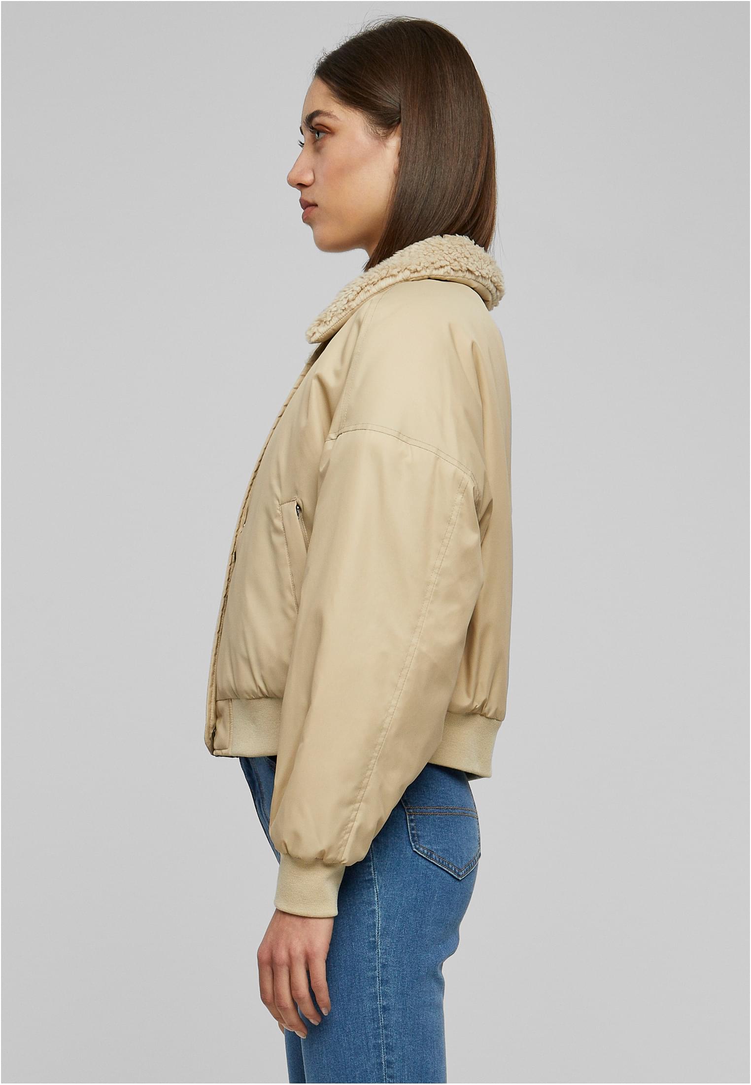 Ladies Pilot Bomber Jacket | wetsand/sand