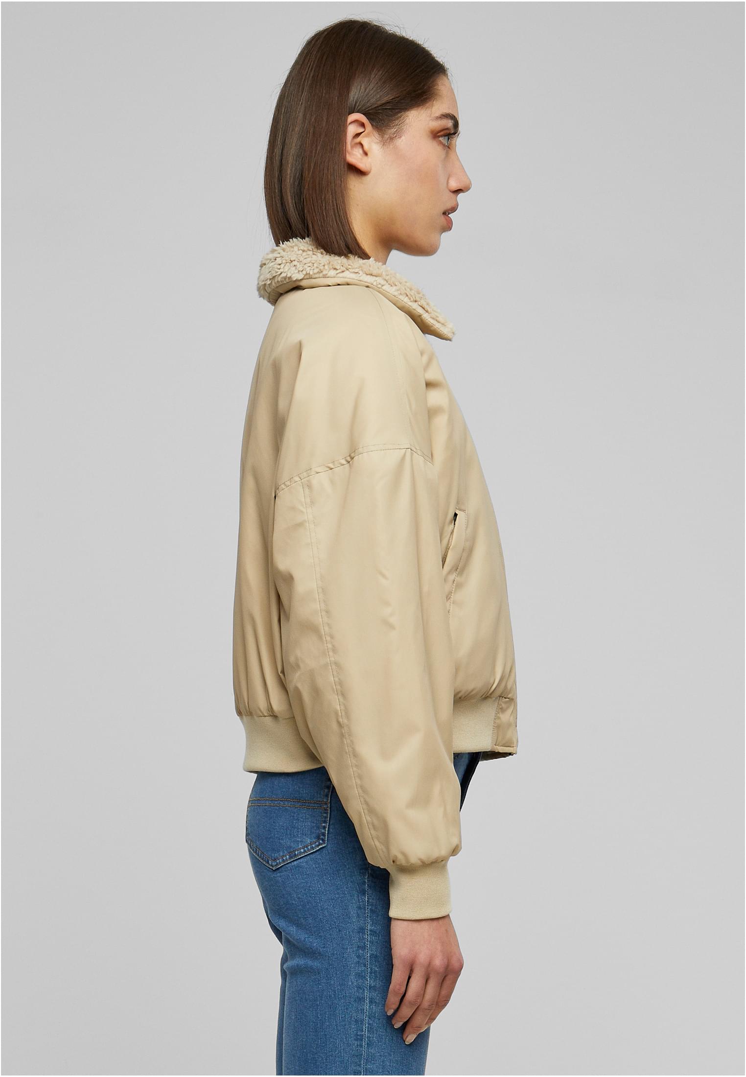 Ladies Pilot Bomber Jacket | wetsand/sand