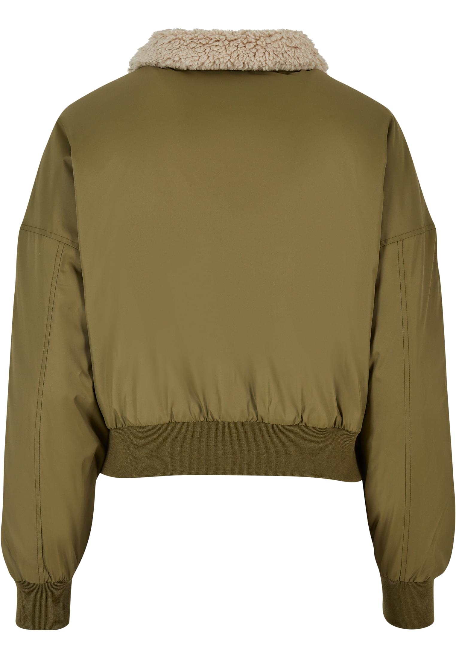 Ladies Pilot Bomber Jacket | tiniolive/sand