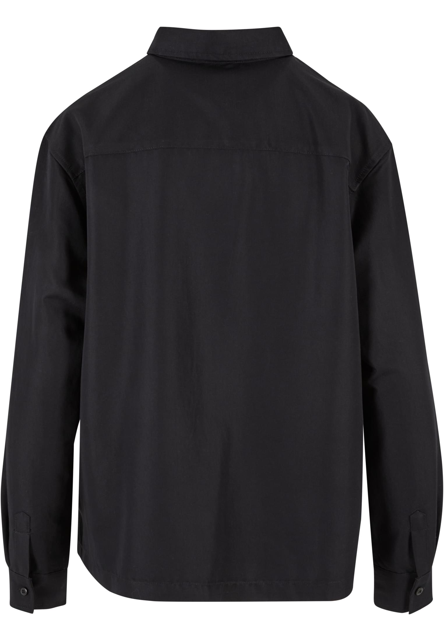 Ladies Oversized Twill Shirt | black