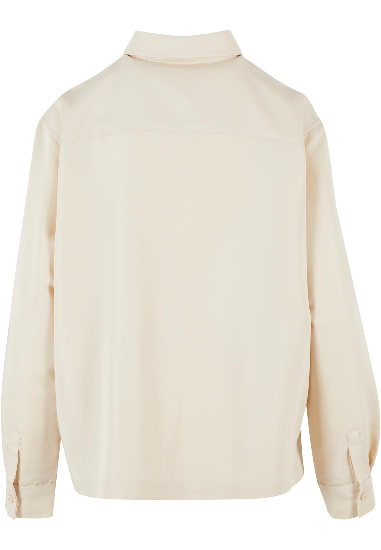 Ladies Oversized Twill Shirt | sand