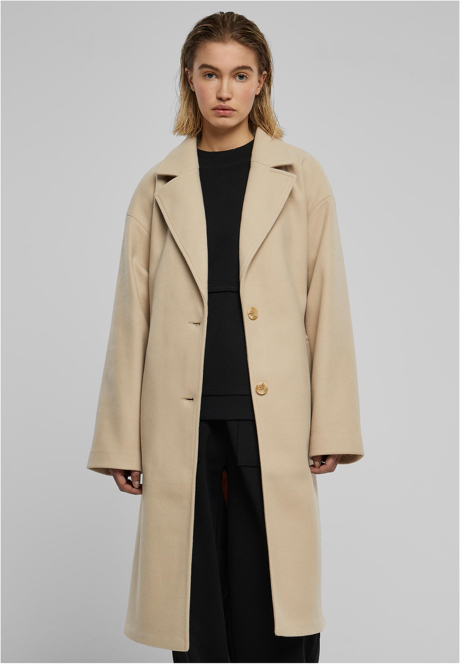 Ladies Oversized Long Coat | wetsand