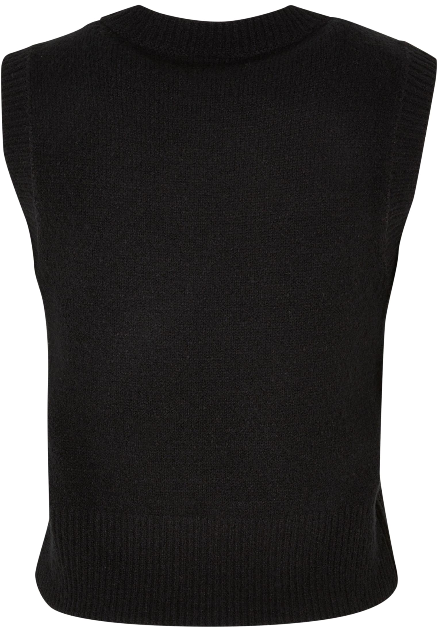 Ladies Knit Slipover | black