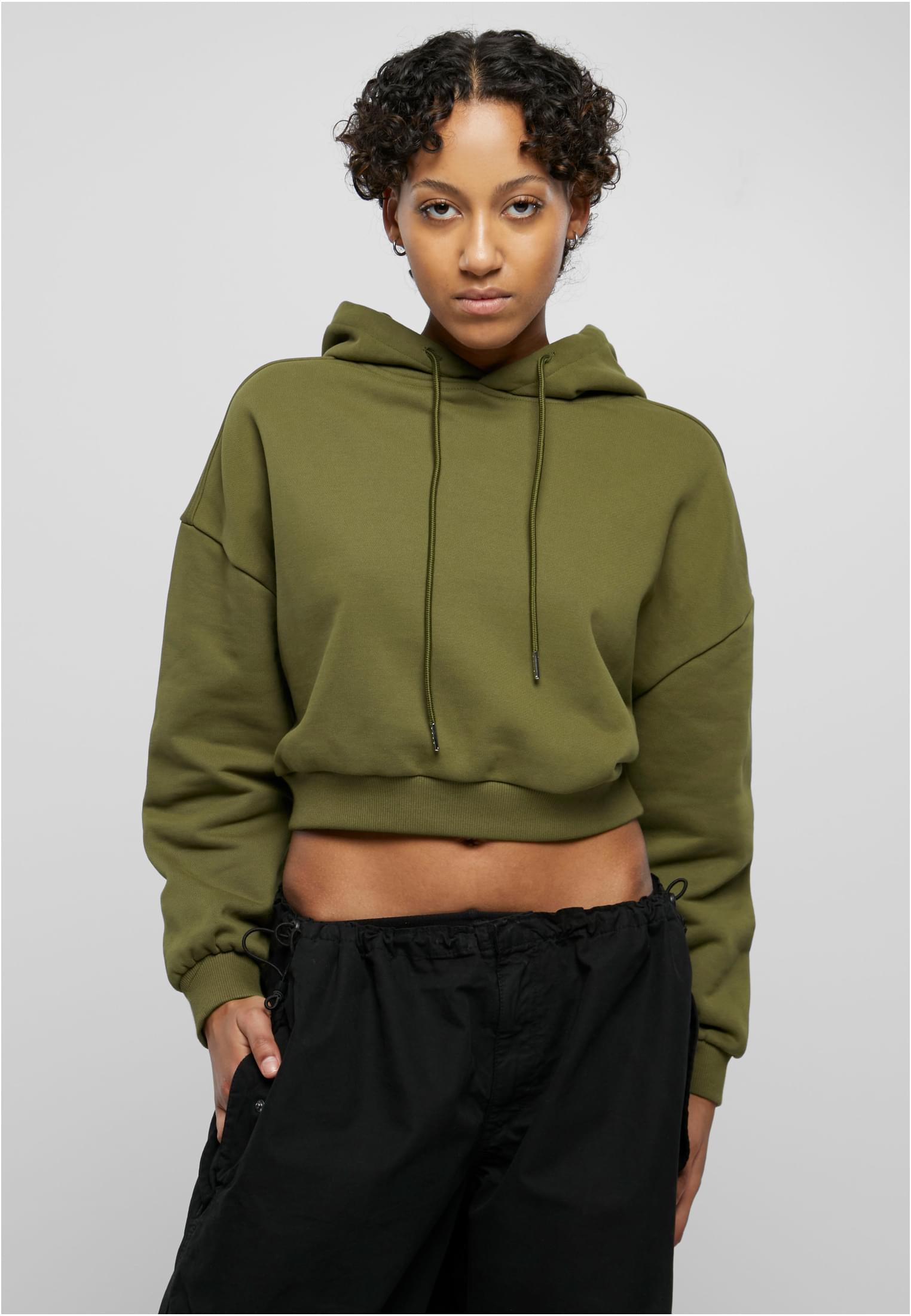 Ladies Cropped Heavy Hoody | summerolive