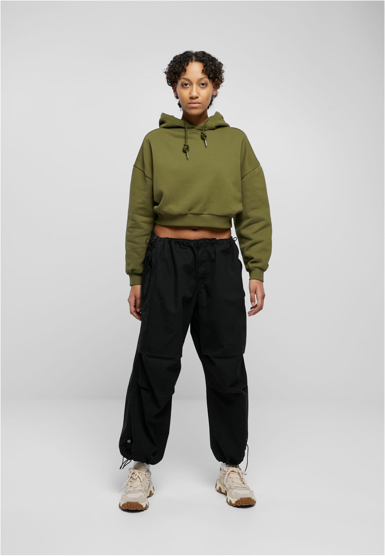 Ladies Cropped Heavy Hoody | summerolive