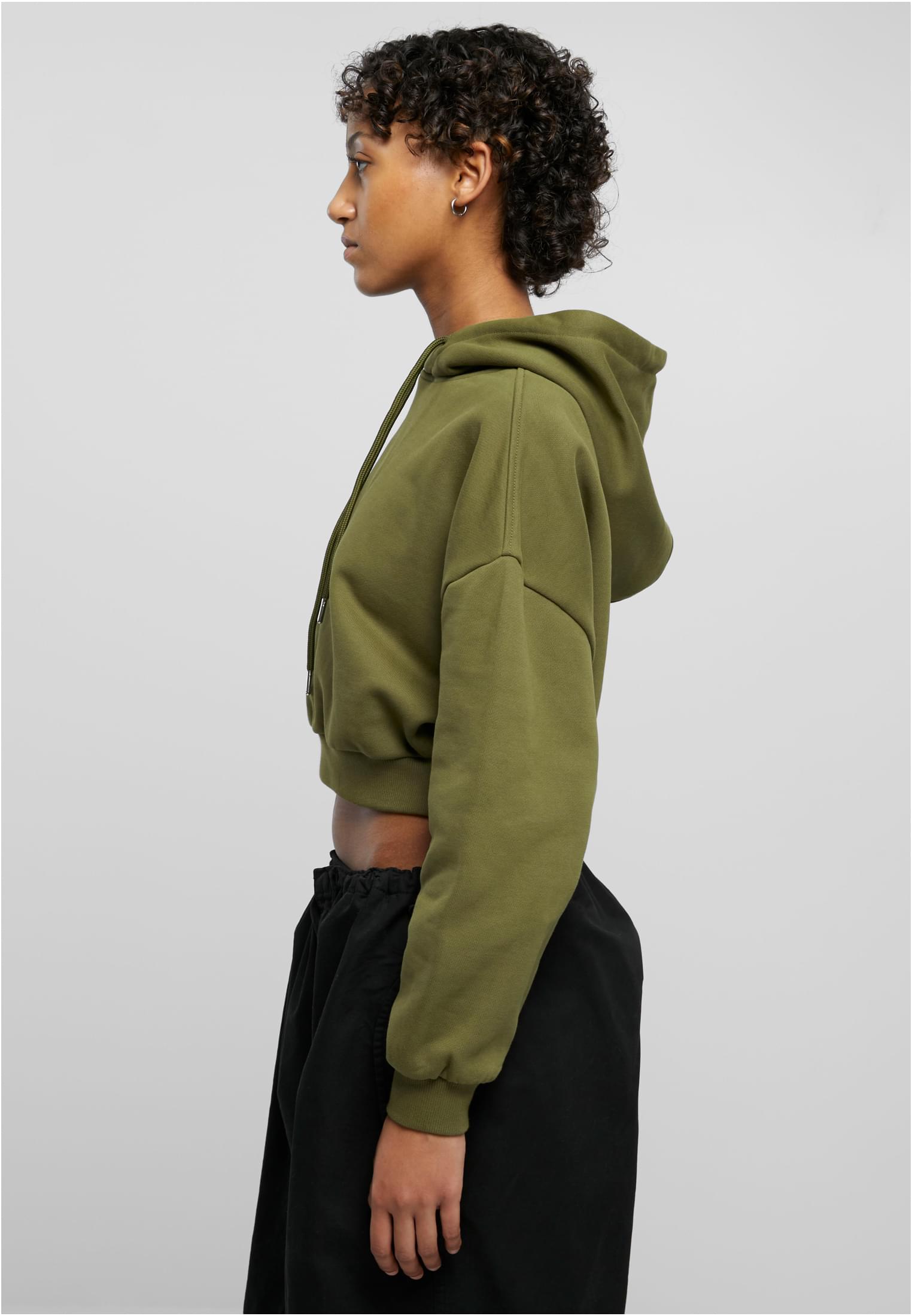 Ladies Cropped Heavy Hoody | summerolive