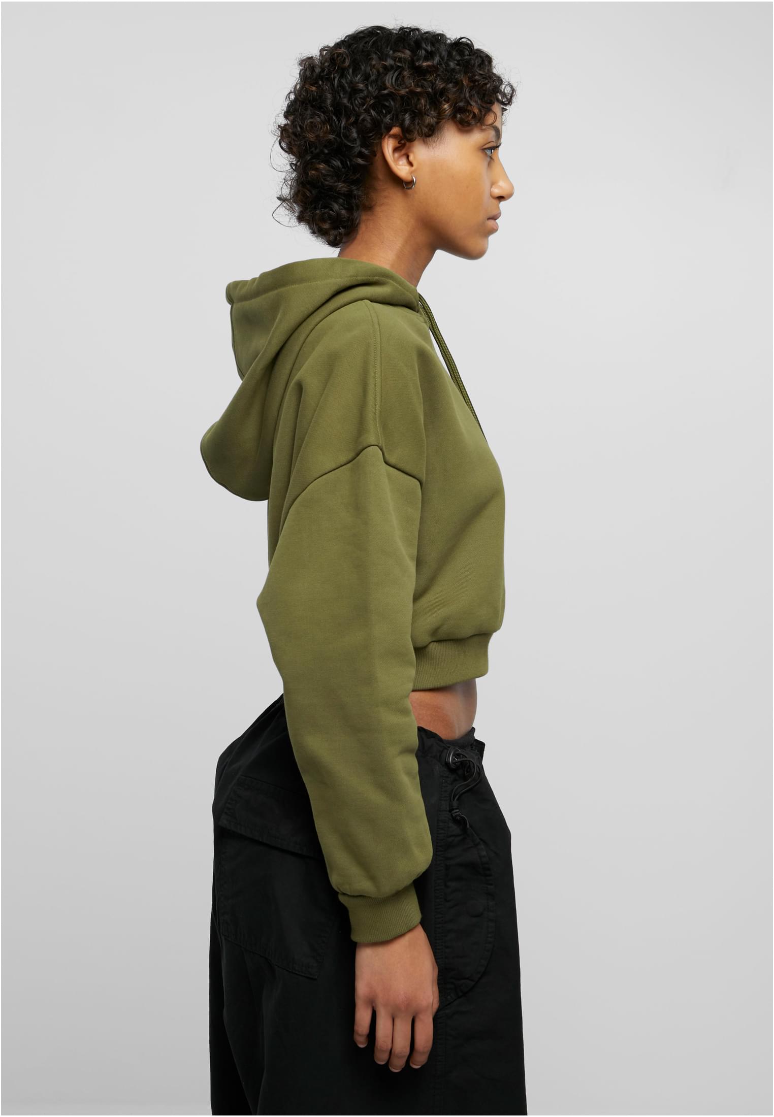 Ladies Cropped Heavy Hoody | summerolive