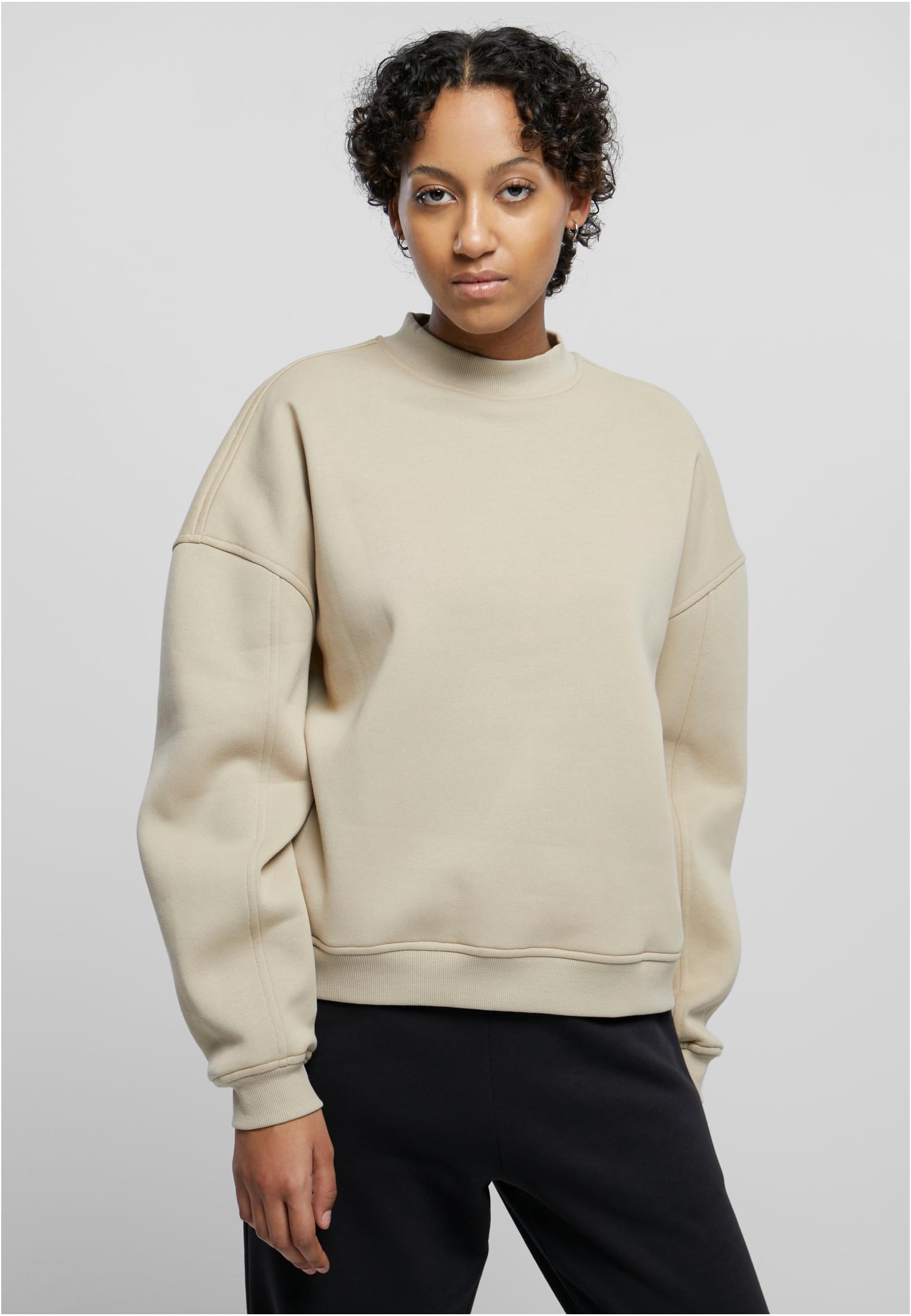 Ladies Oversized Organic Crewneck | wetsand