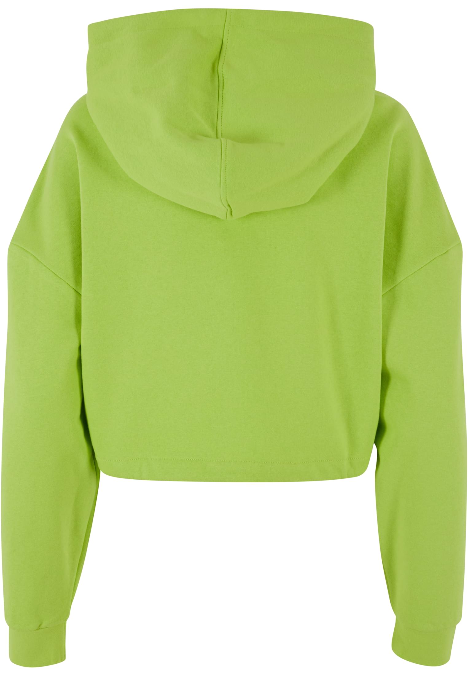 Ladies Cropped Oversized Hoodie | frozenyellow