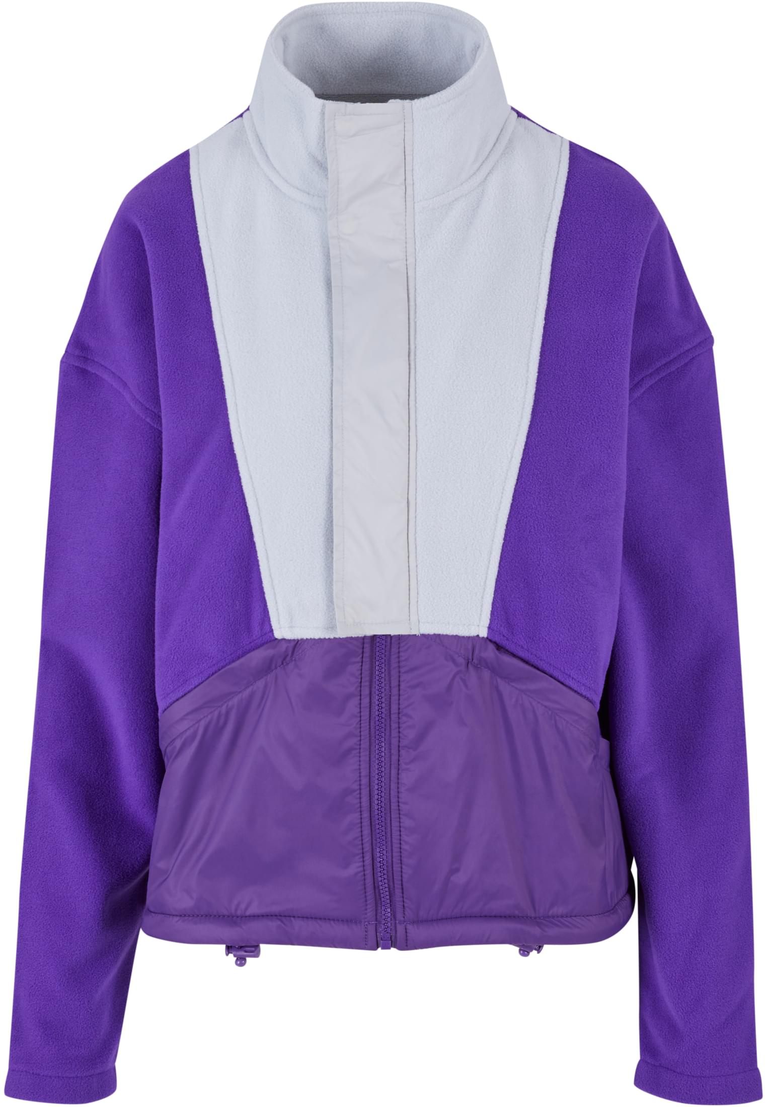 Ladies Polarfleece Track Jacket | realviolet/lightasphalt