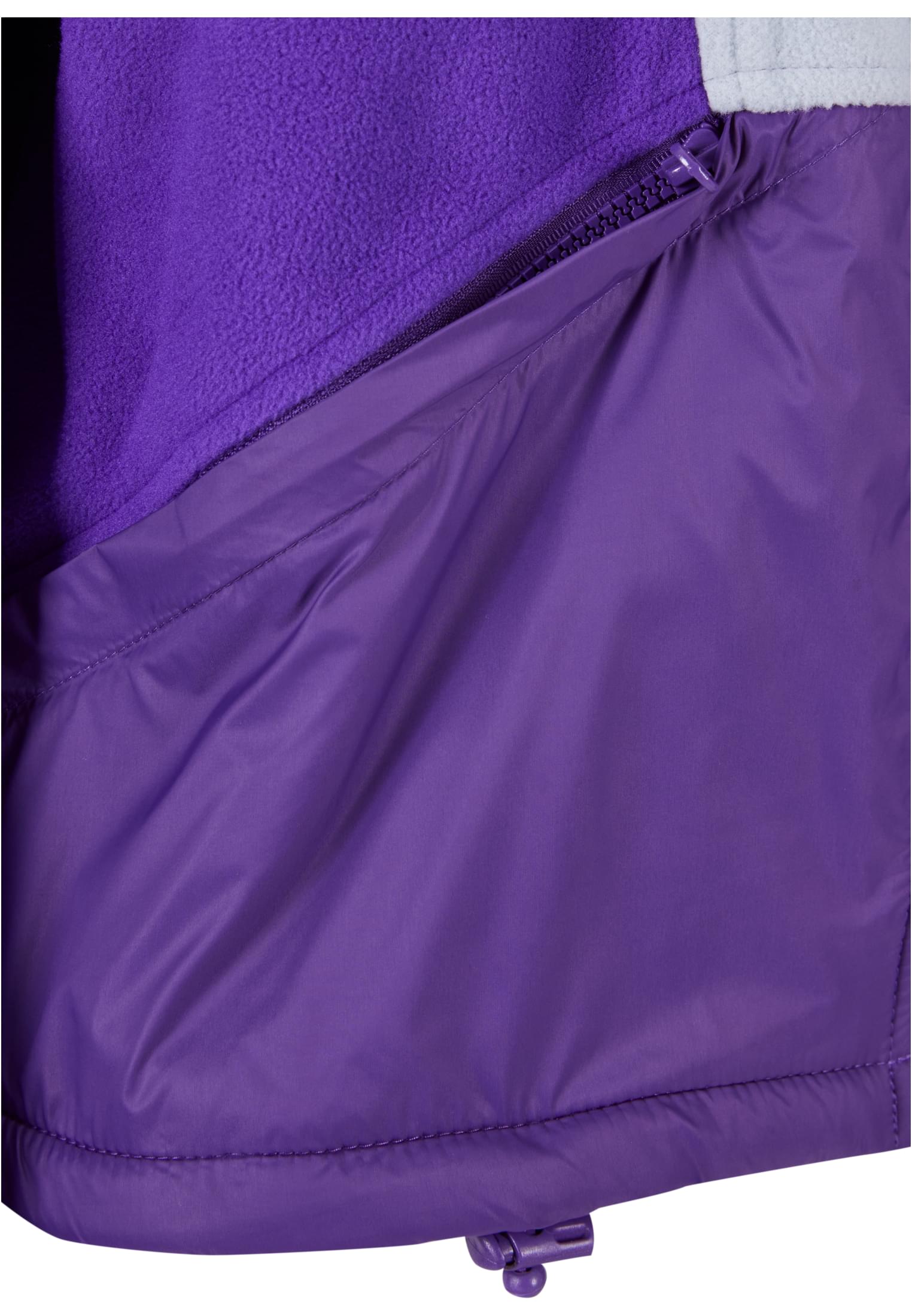 Ladies Polarfleece Track Jacket | realviolet/lightasphalt