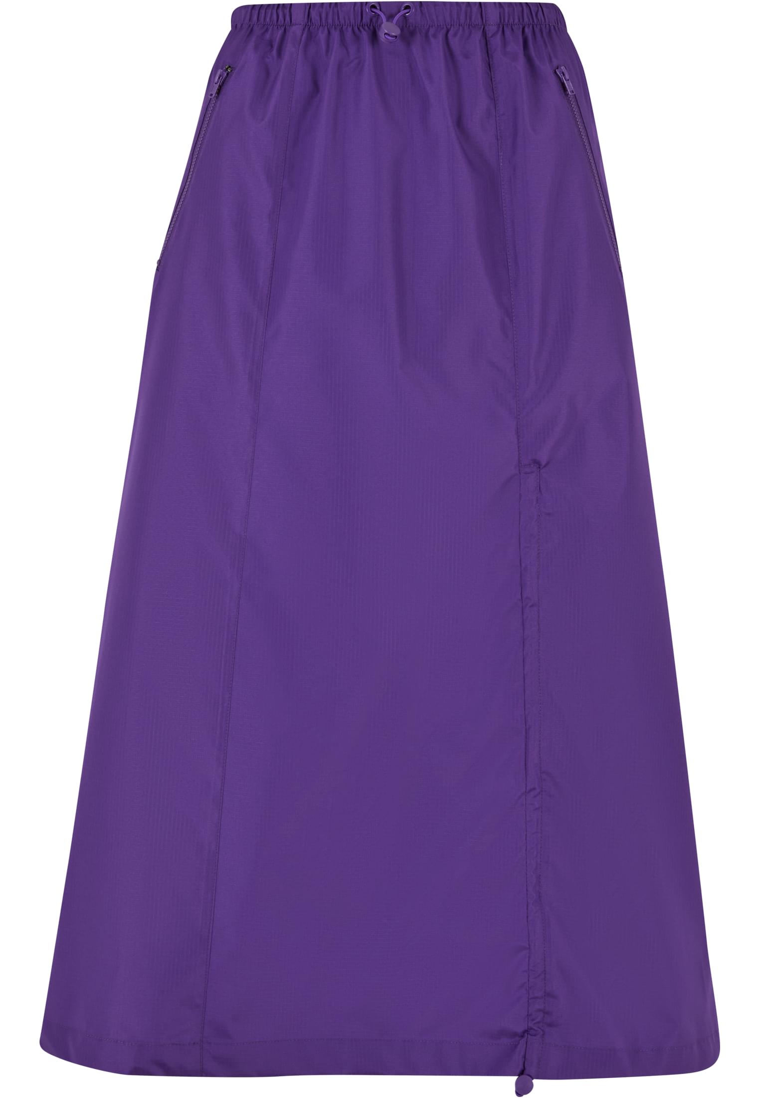 Ladies Ripstop Parachute Midi Skirt | realviolet