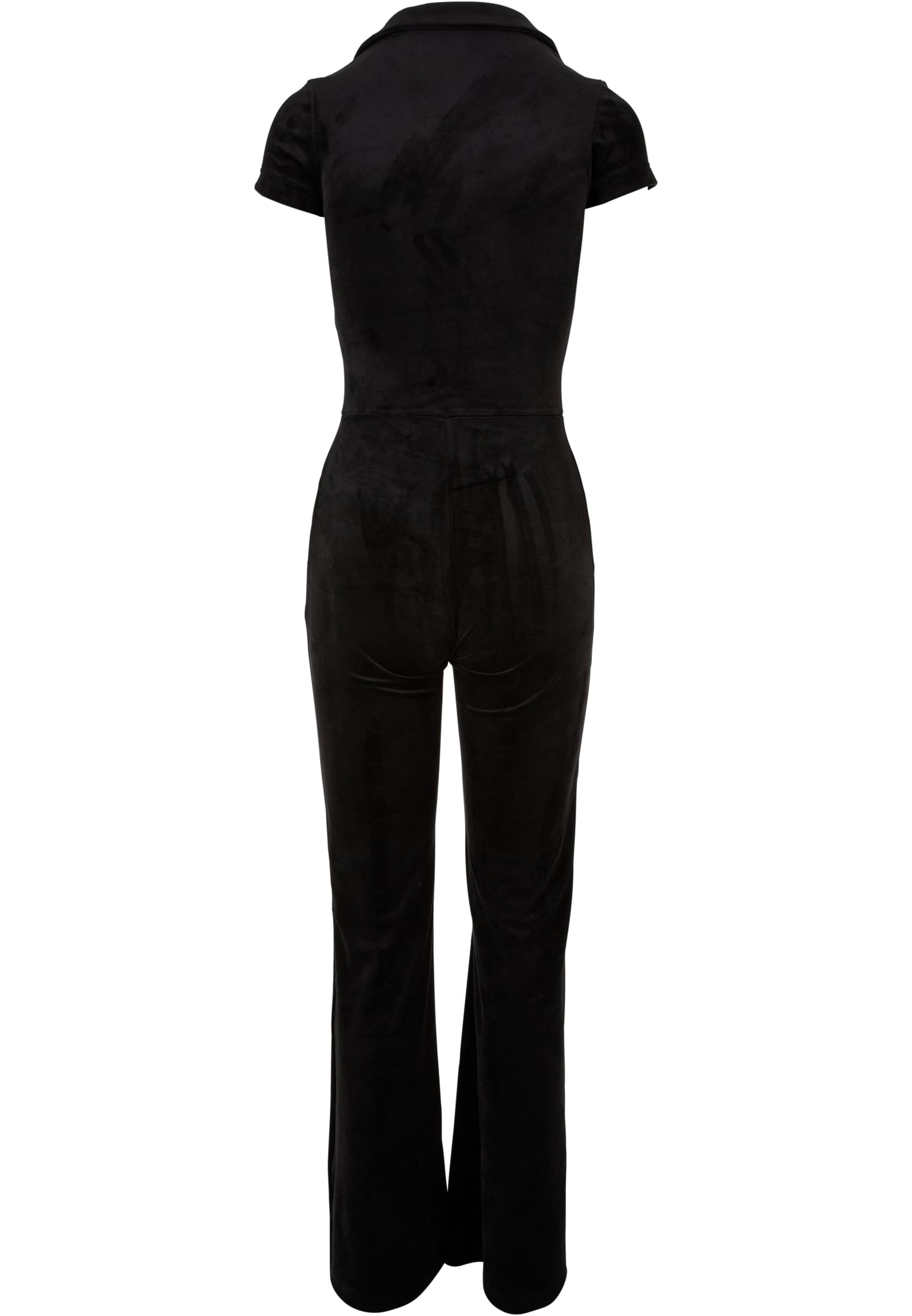 Ladies Velvet Jumpsuit | black