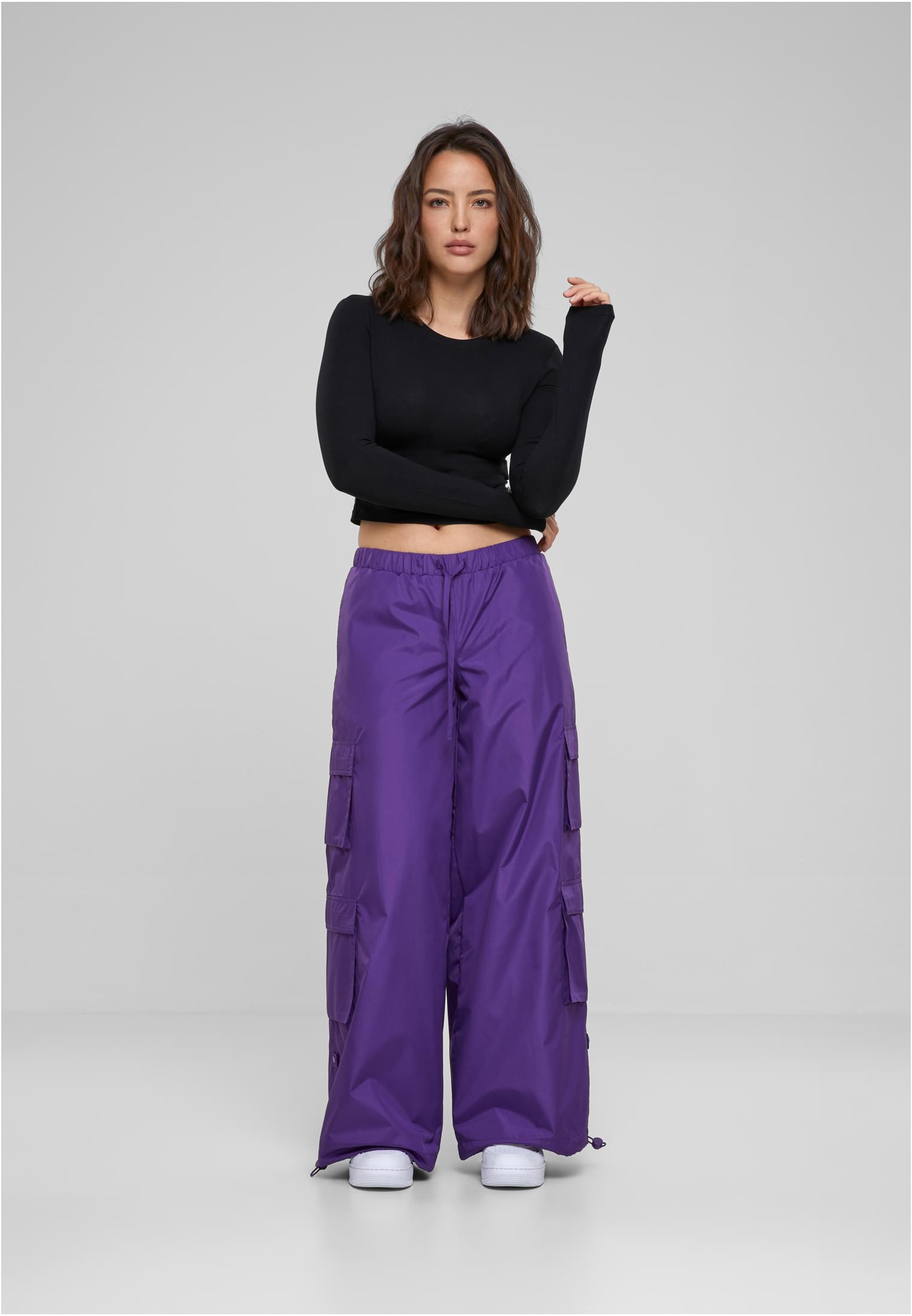 Ladies Ripstop Double Cargo Pants | realviolet