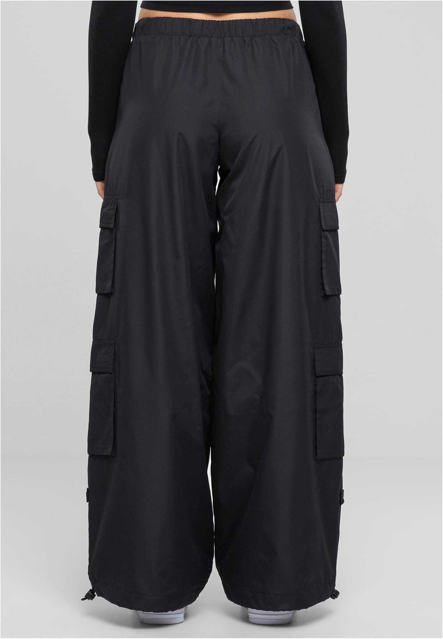 Ladies Ripstop Double Cargo Pants | black