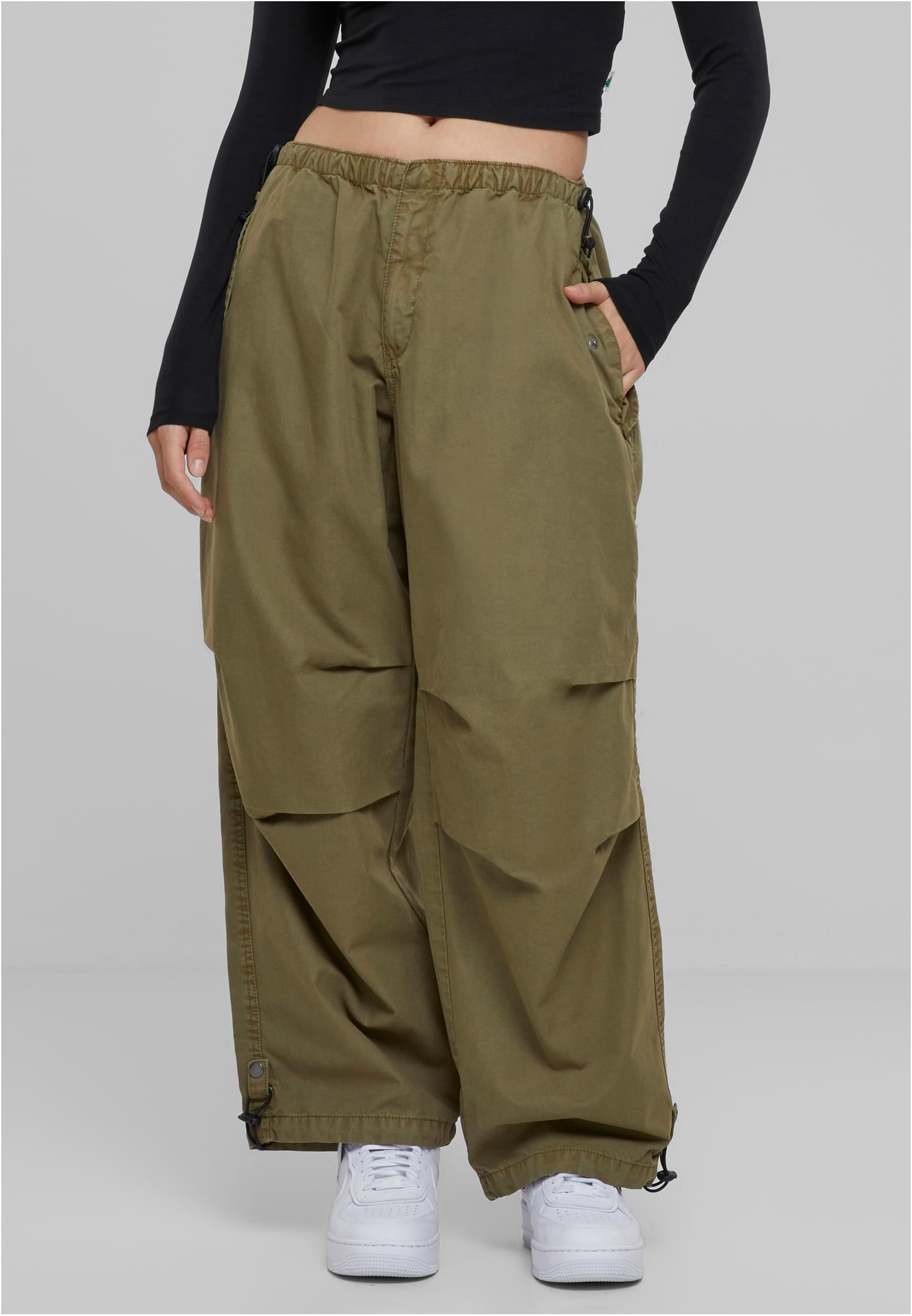 Ladies Cotton Parachute Pants | tiniolive