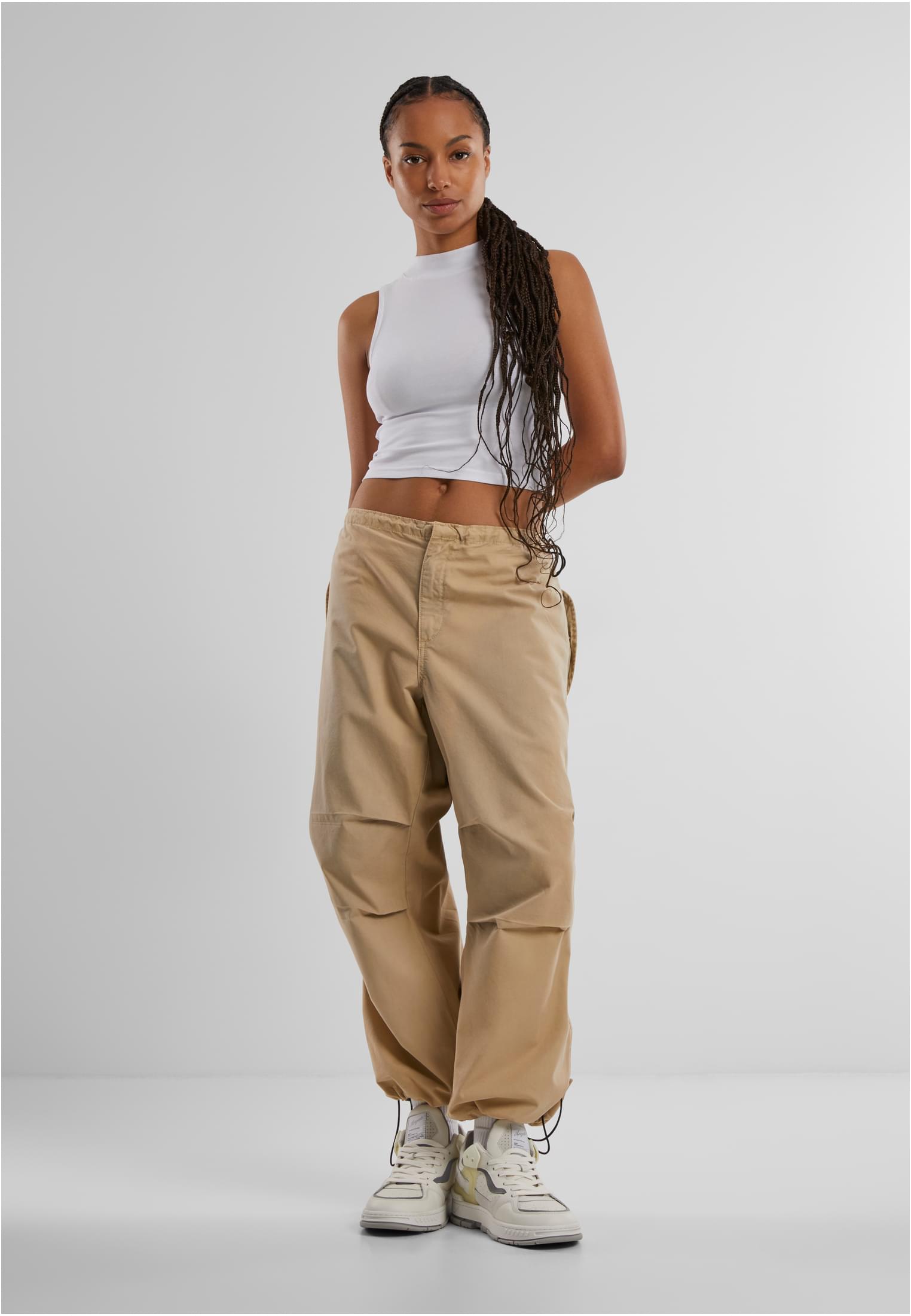 Ladies Cotton Parachute Pants | wetsand