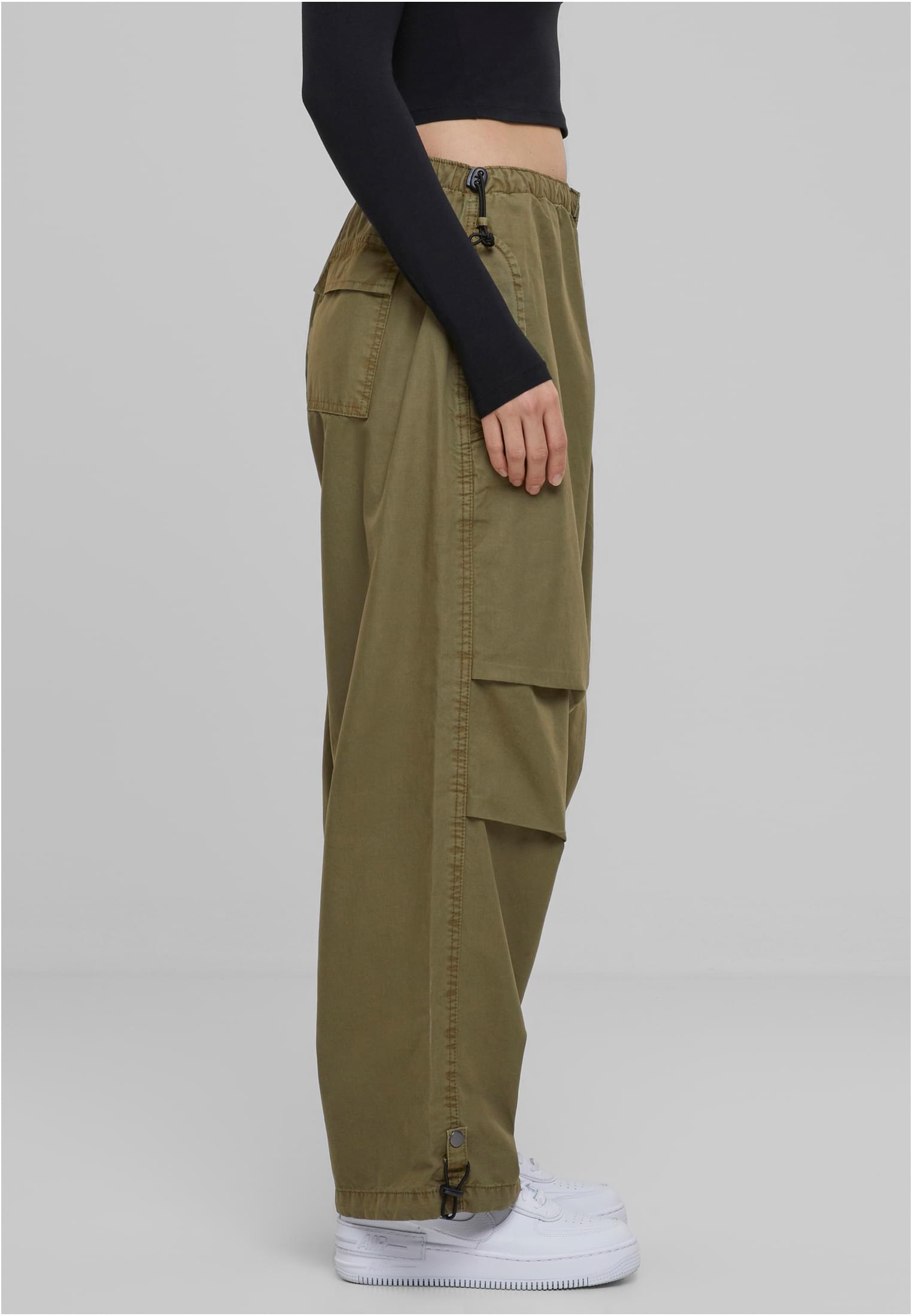 Ladies Cotton Parachute Pants | tiniolive