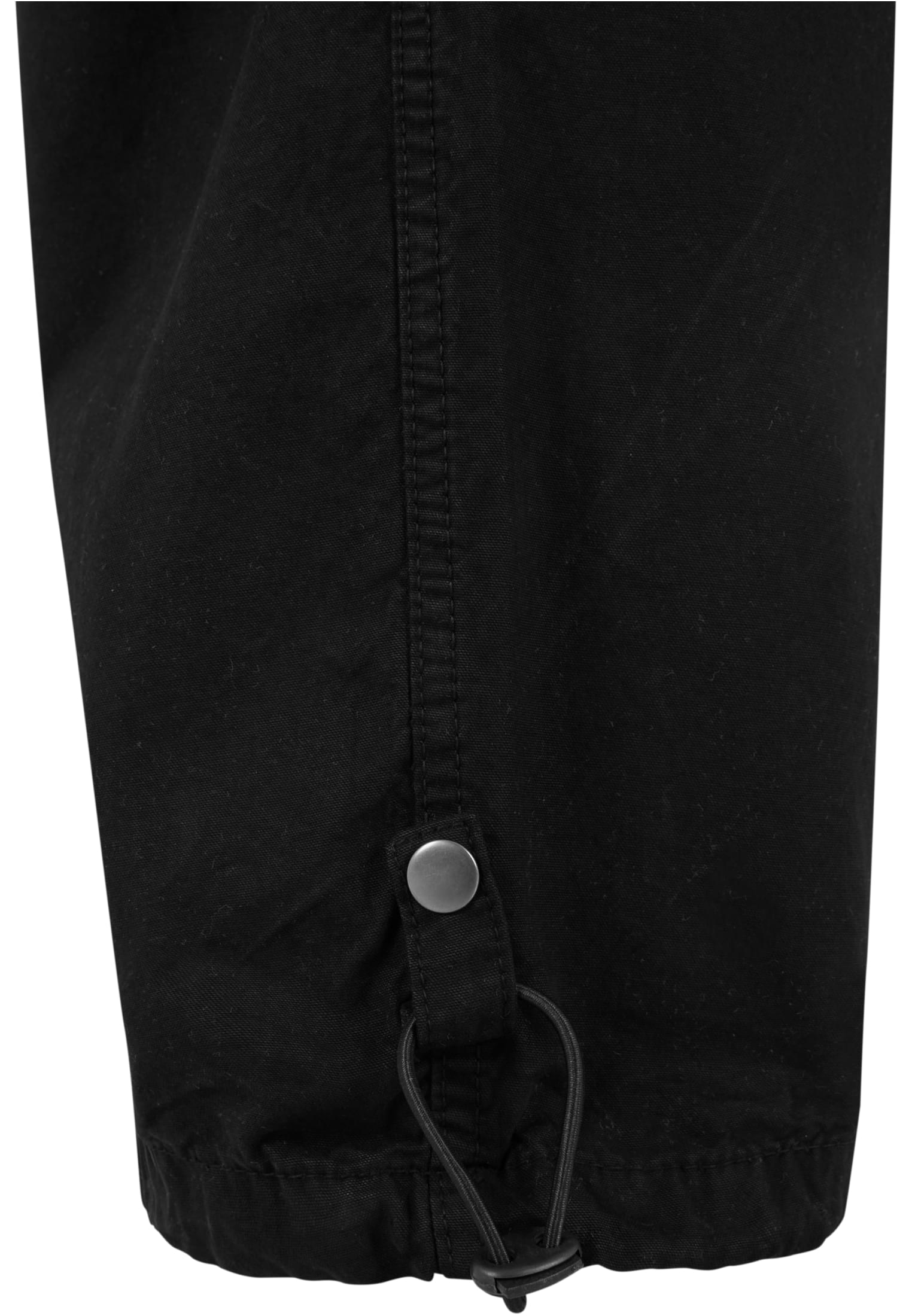 Ladies Cotton Parachute Pants | black