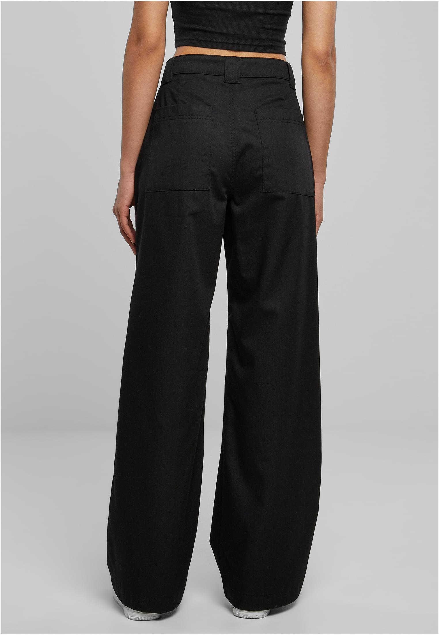 Ladies Straight Leg Workwear Pants | black