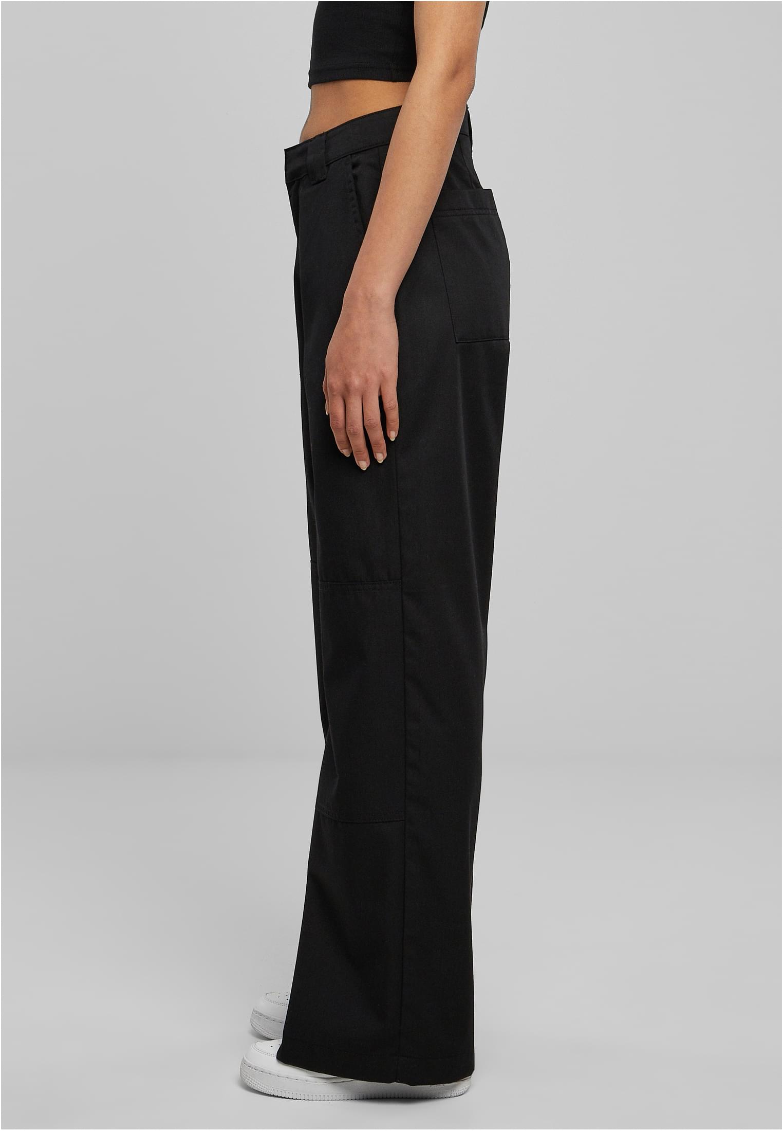 Ladies Straight Leg Workwear Pants | black