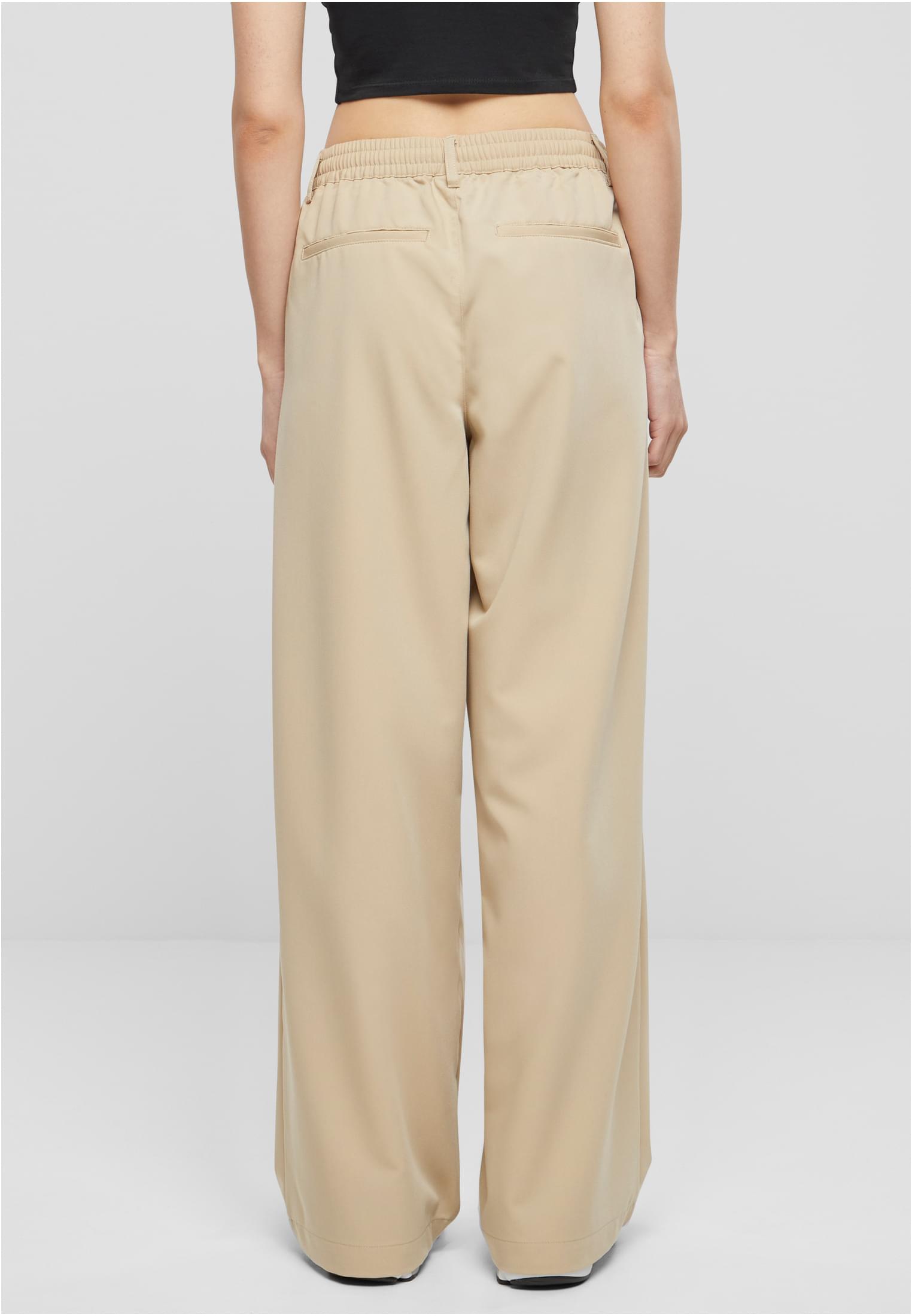 Ladies Ultra Wide Pleat-Front Pants | wetsand