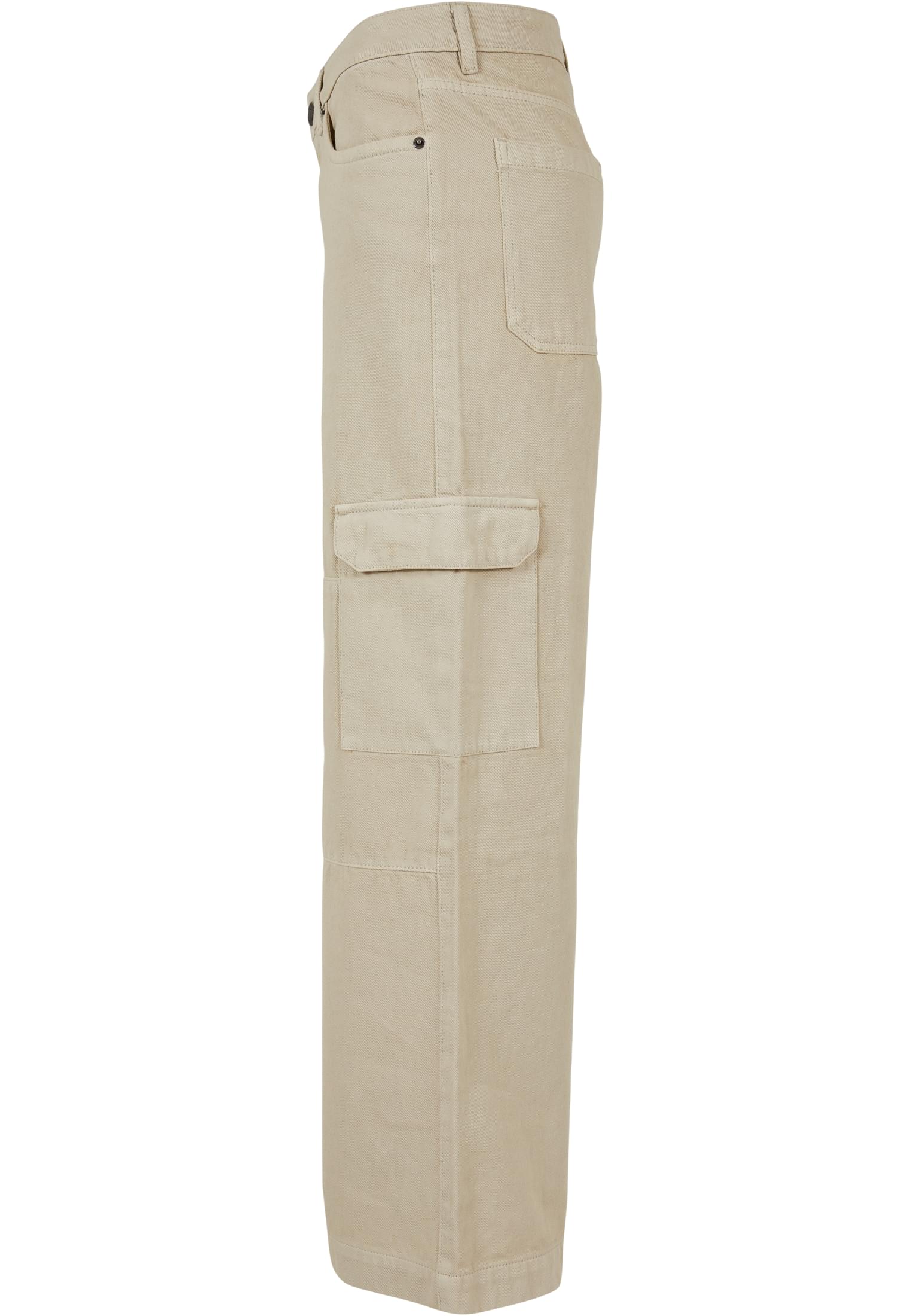 Ladies Low Waist Cargo Denim | offwhite raw