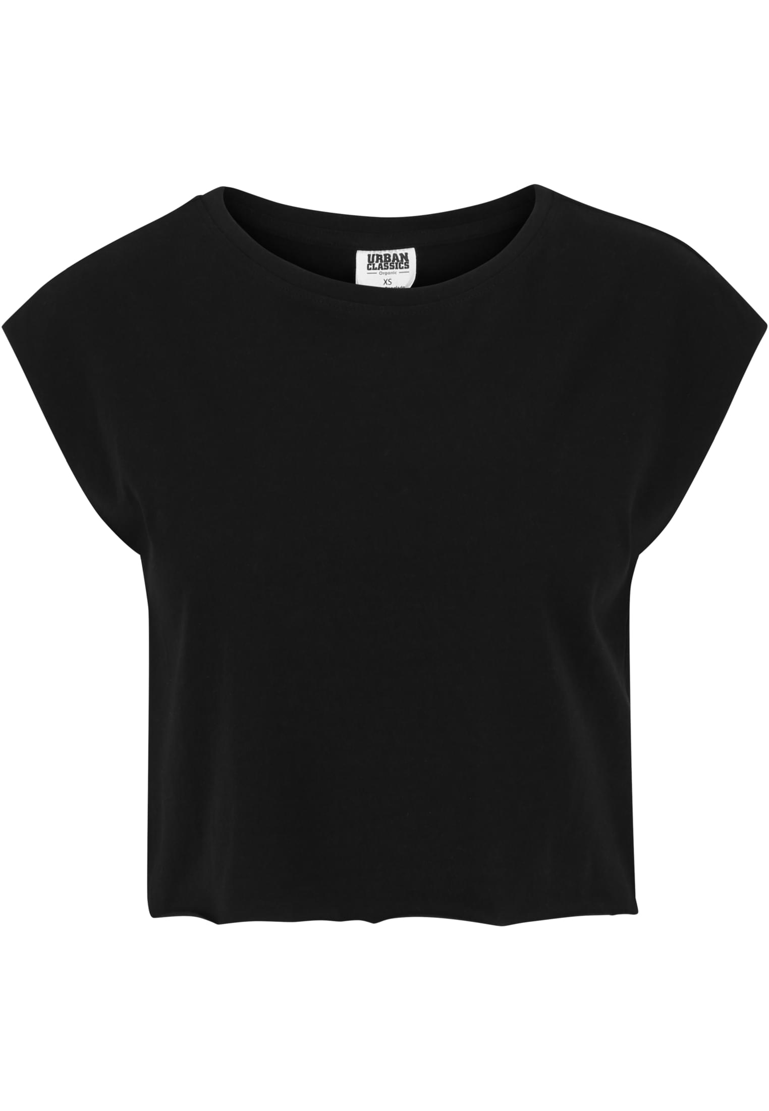 Ladies Organic Open Edge Tee 2-Pack | black+white