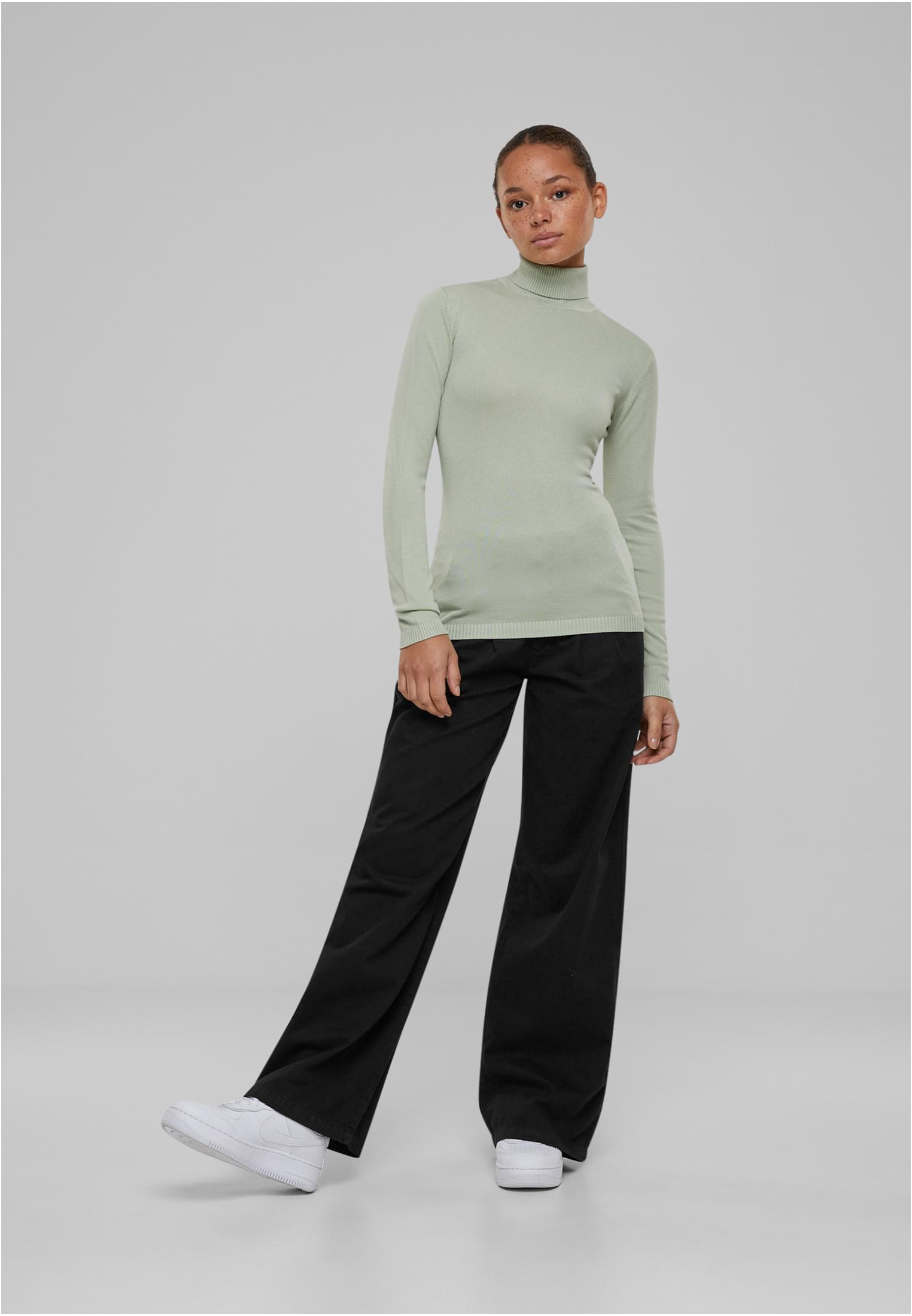 Ladies Knitted Turtleneck Sweater | softsalvia