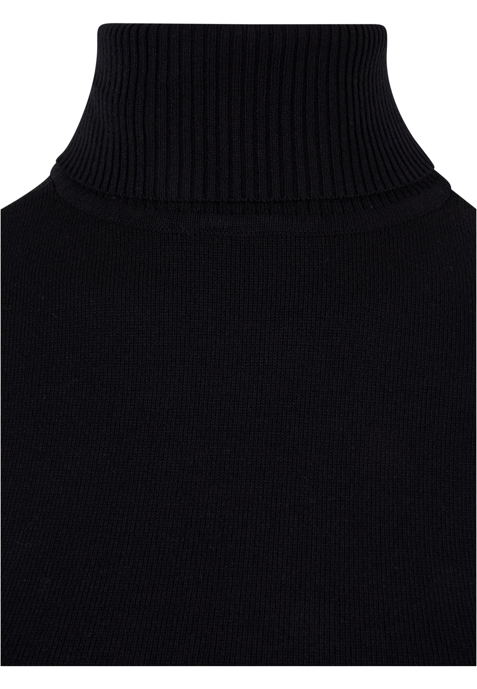 Ladies Knitted Turtleneck Sweater | black