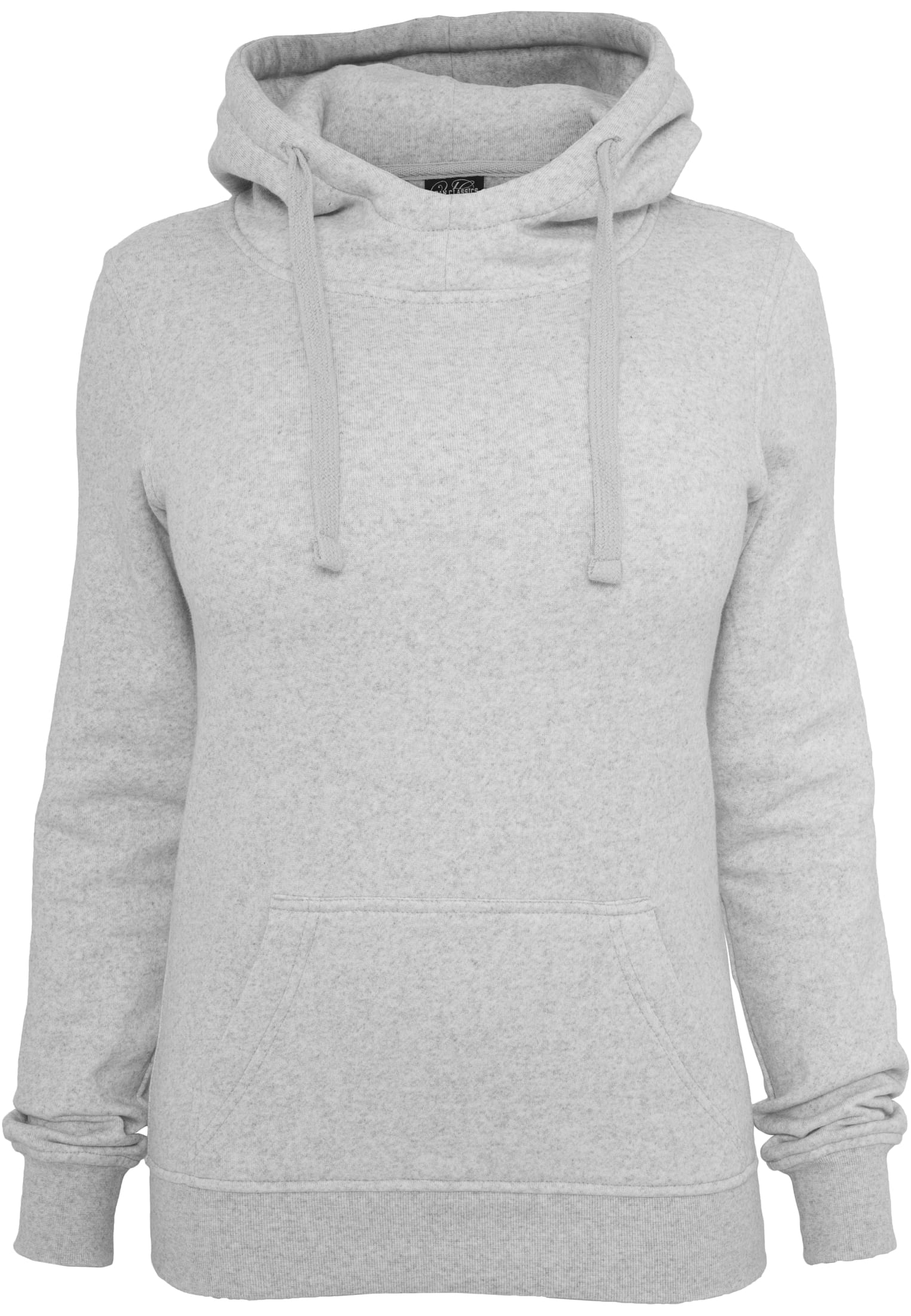 Ladies Melange Hoody | lightgrey