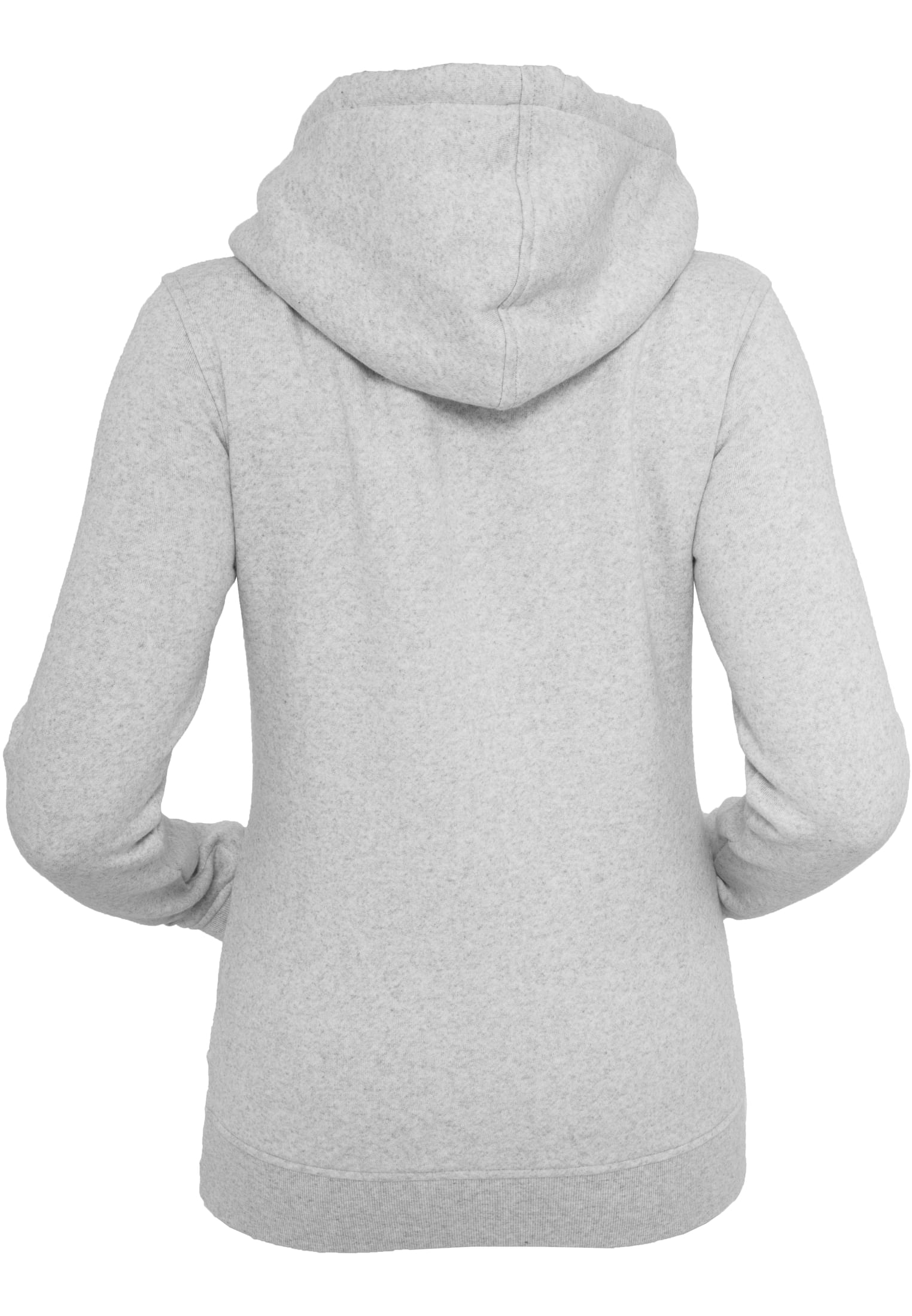 Ladies Melange Hoody | lightgrey