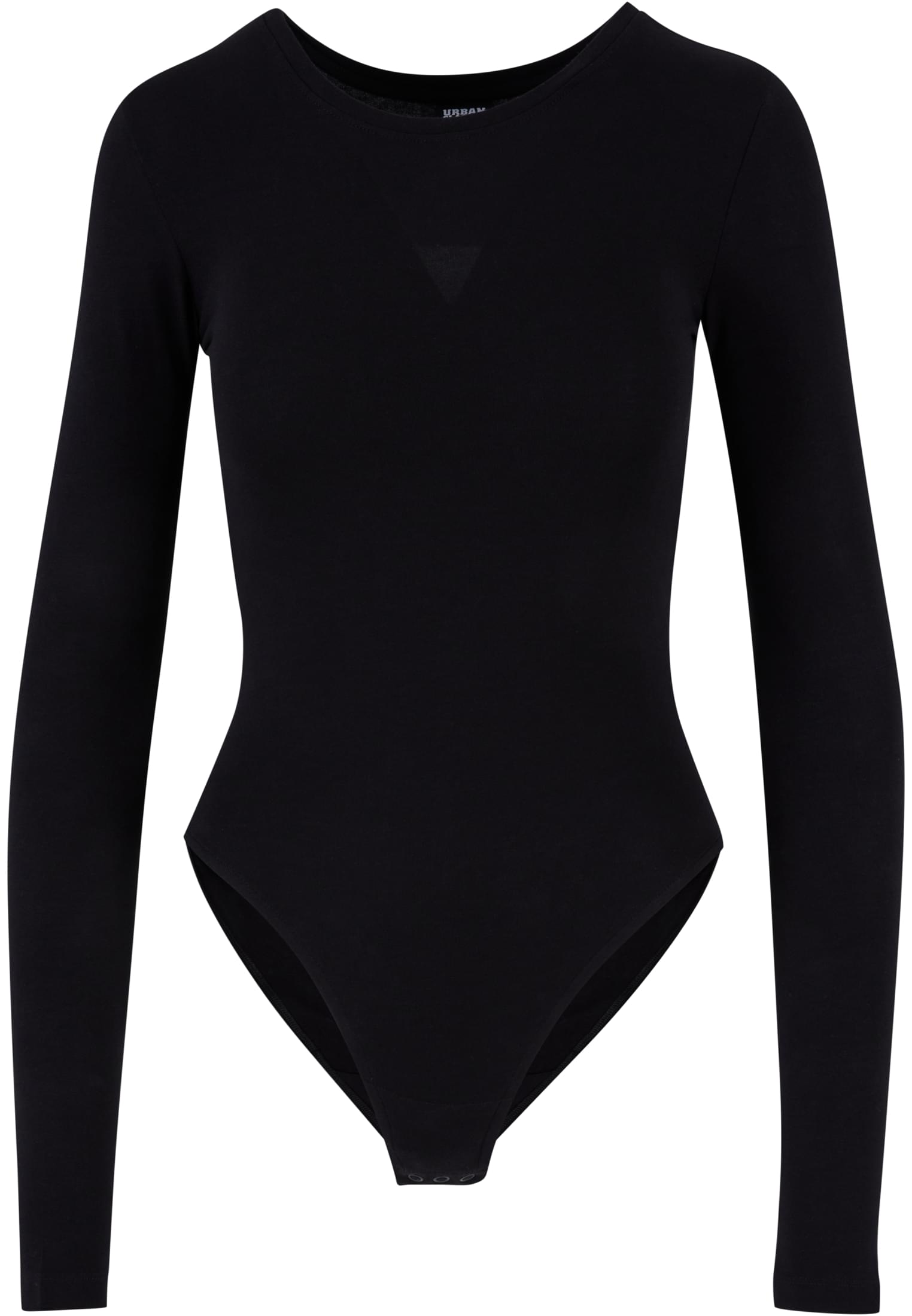 Ladies Stretch Jersey Longsleeve Body | black