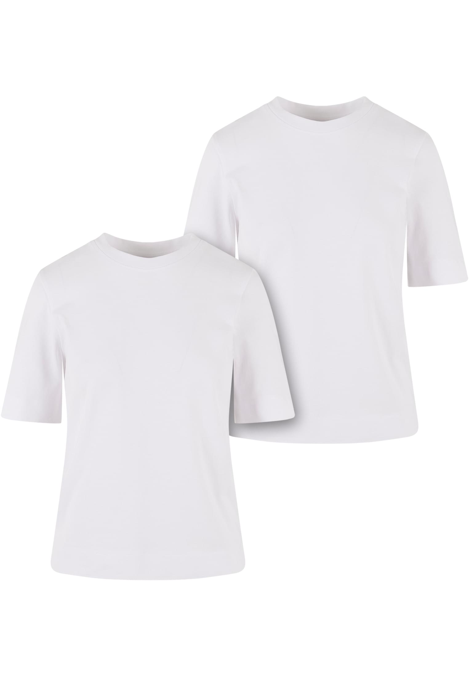 Ladies Classy Tee 2-Pack | white/white