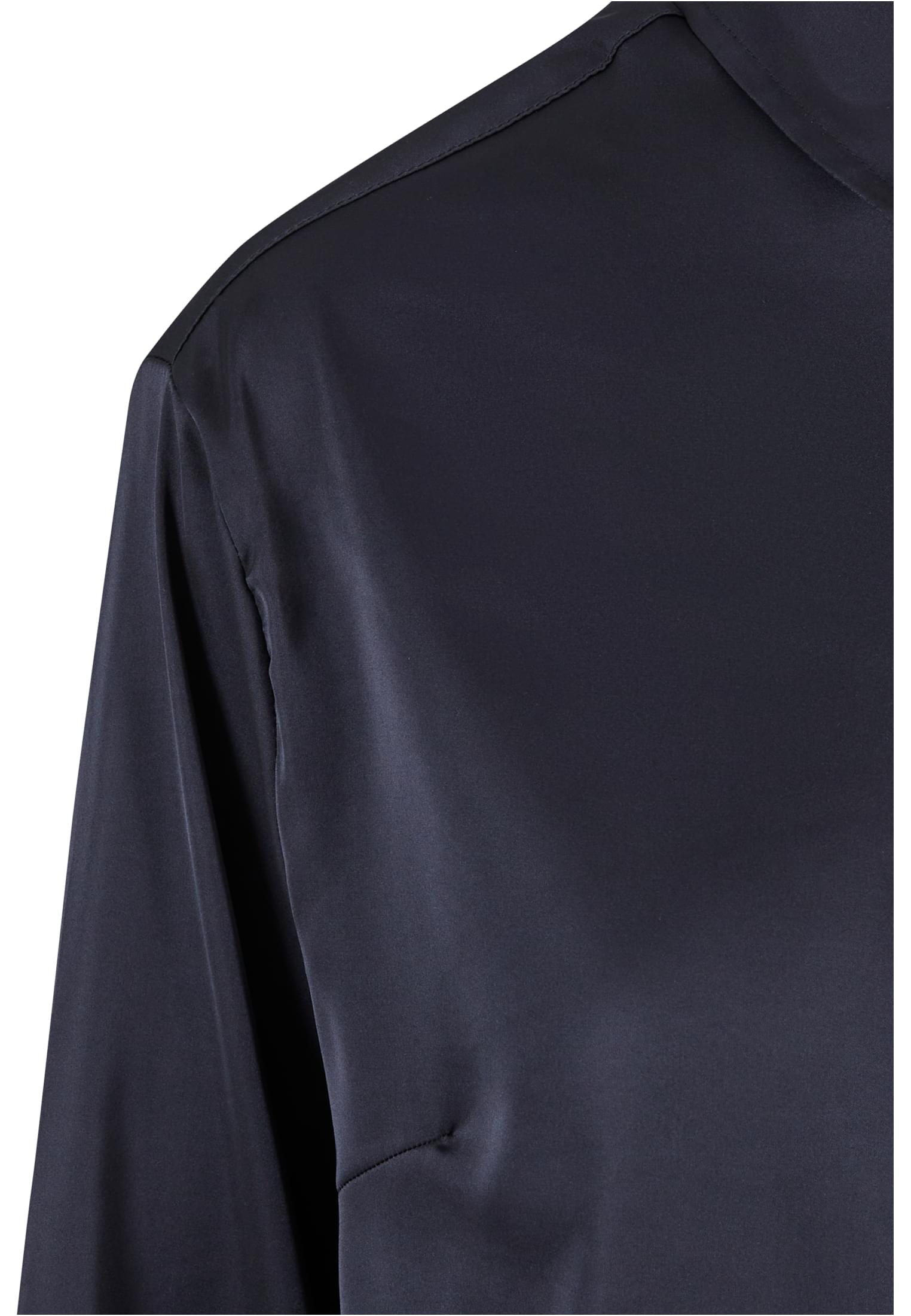 Ladies Satin Shirt | black