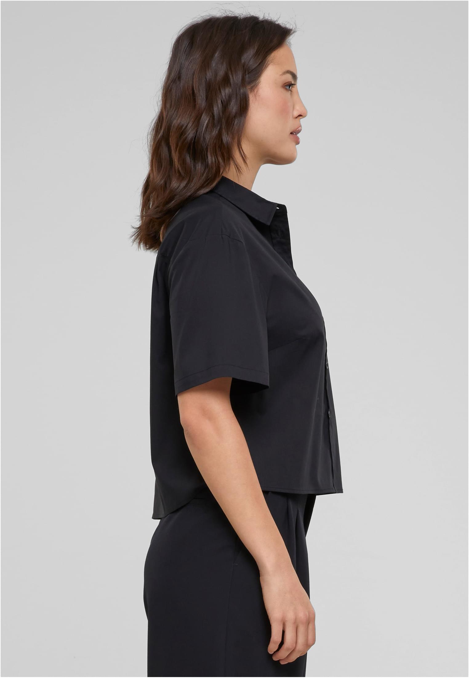 Ladies Oversized Shirt | black