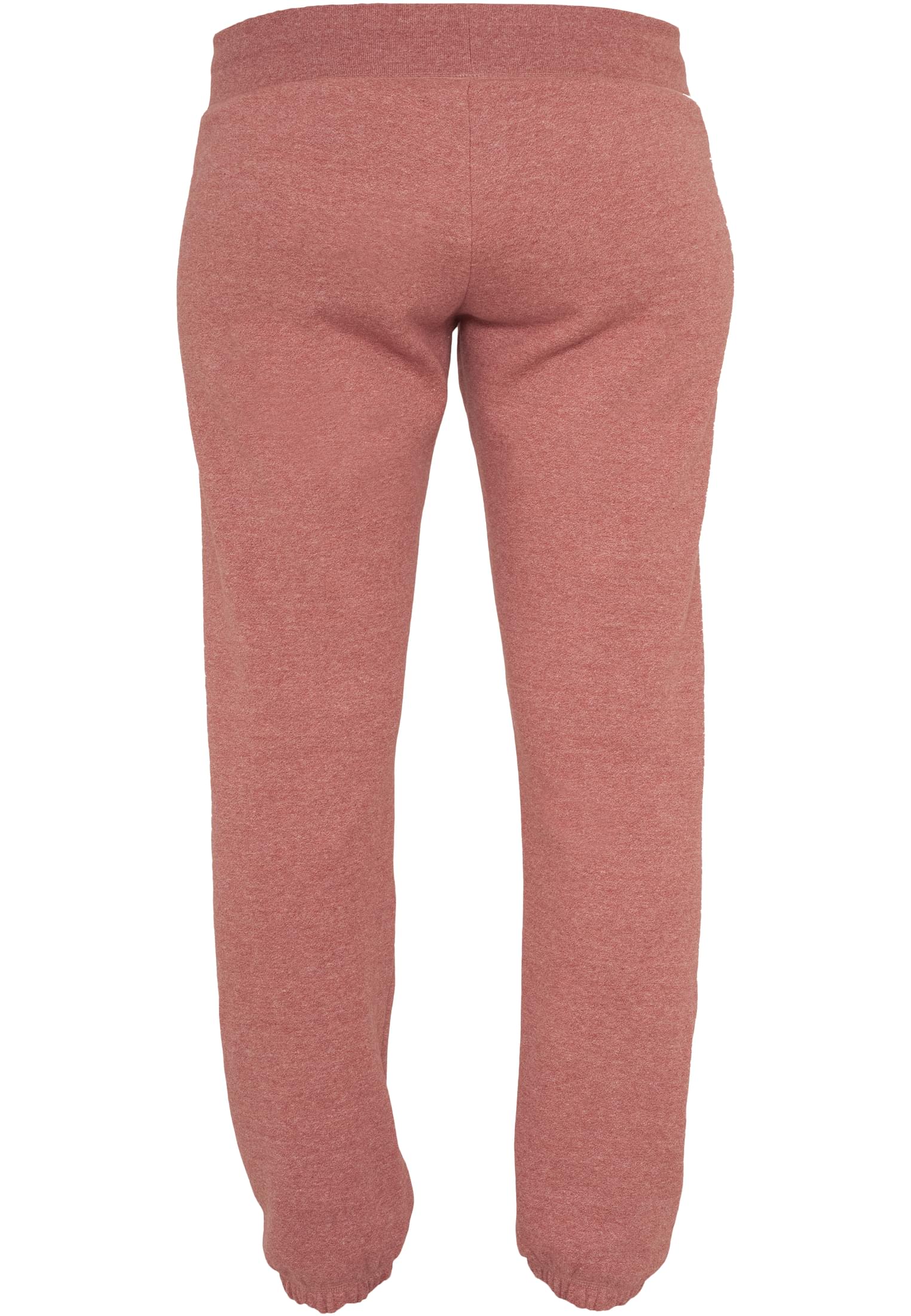 Ladies Melange Sweatpant | ruby