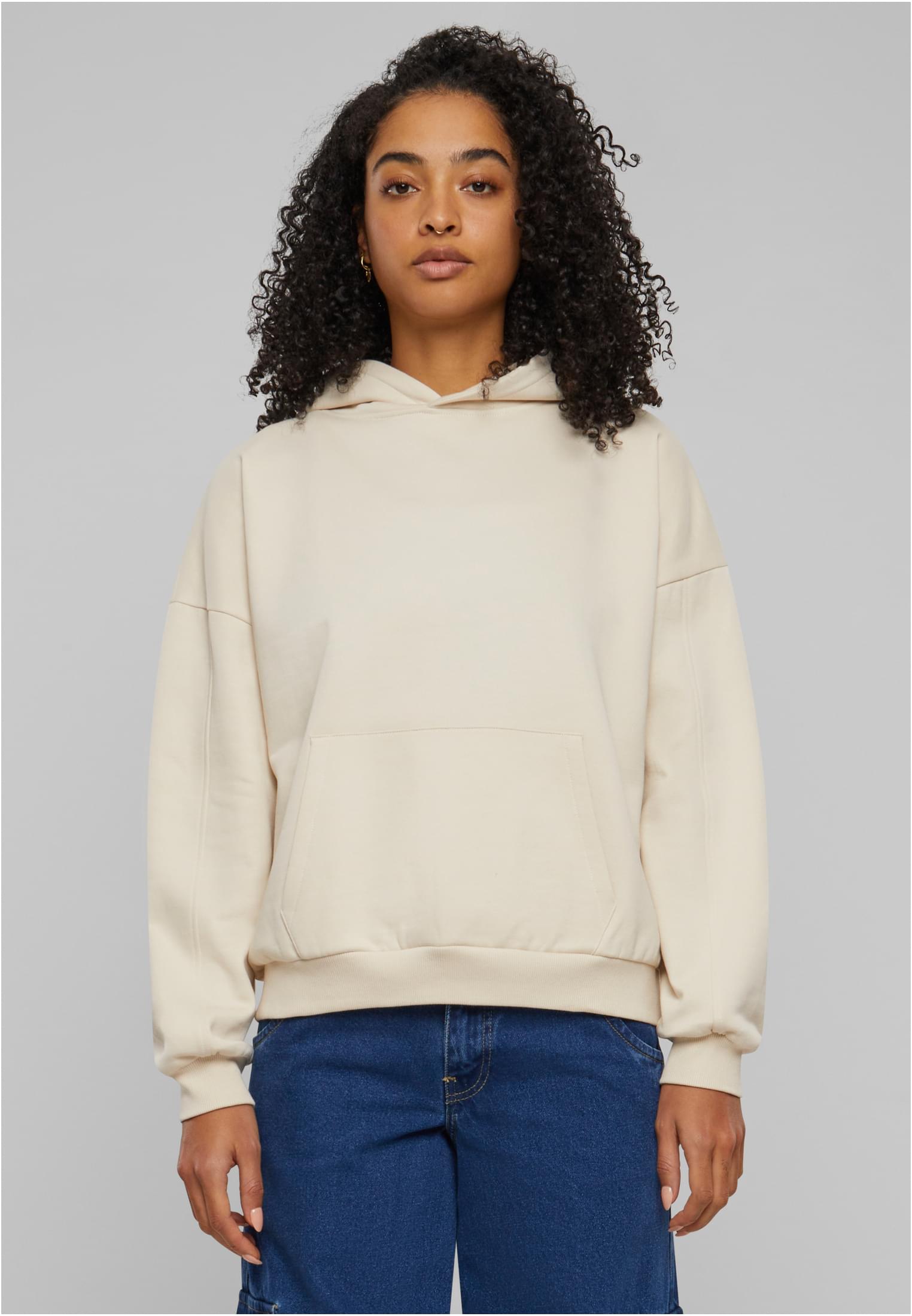 Ladies Organic Oversized Hoody | whitesand