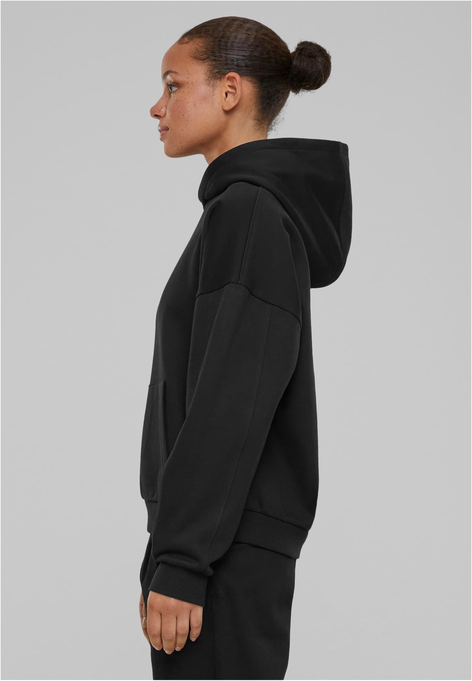 Ladies Organic Oversized Hoody | black