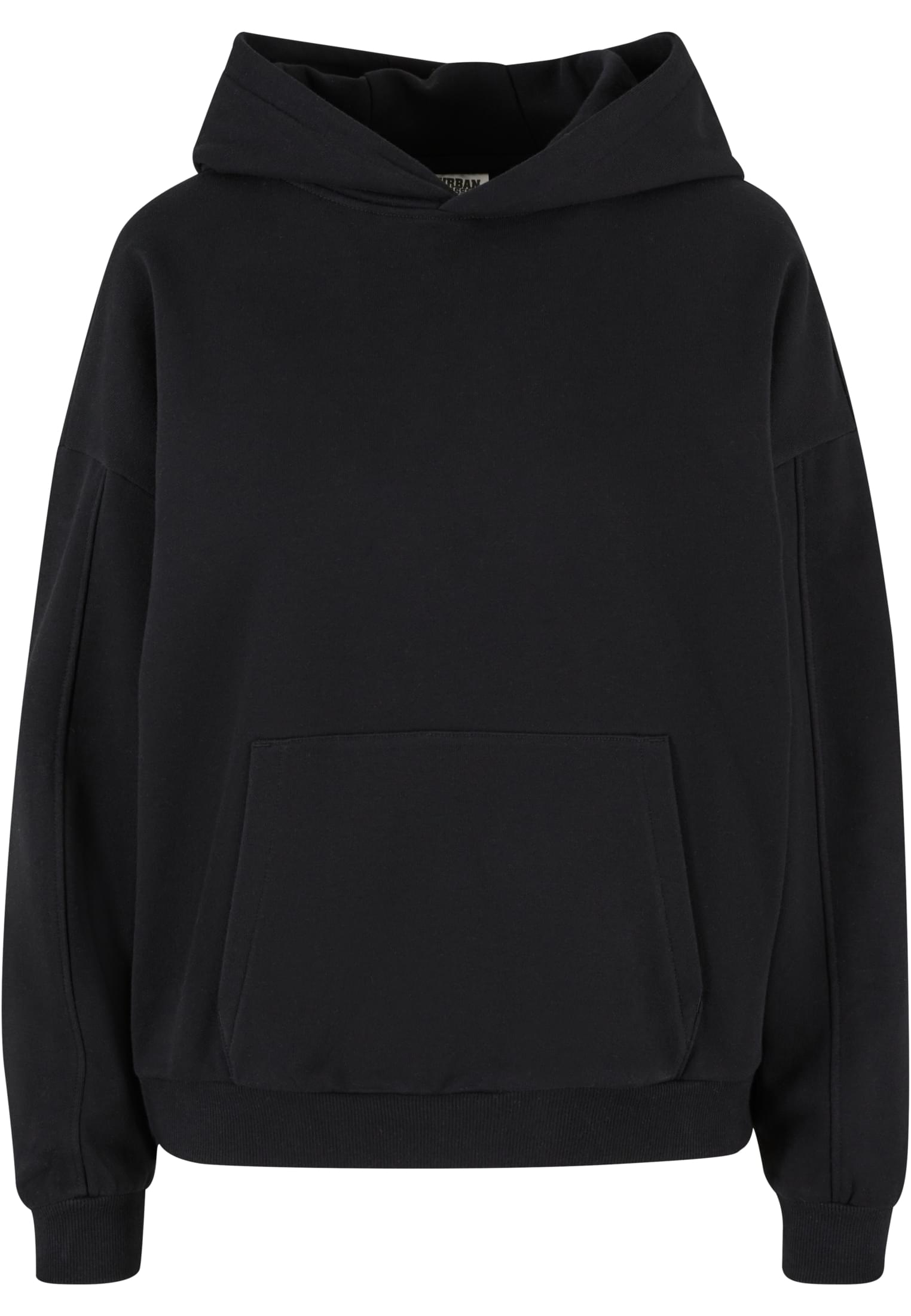 Ladies Organic Oversized Hoody | black