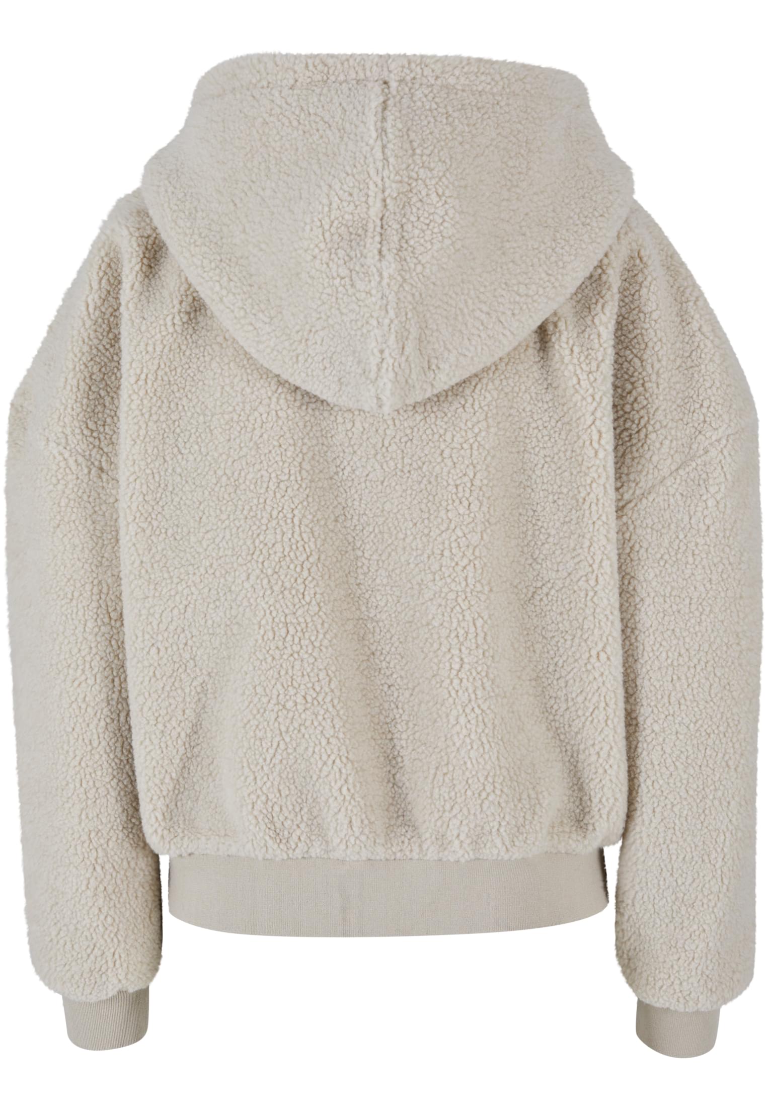 Ladies Oversized Sherpa Zip Hoody | wetsand