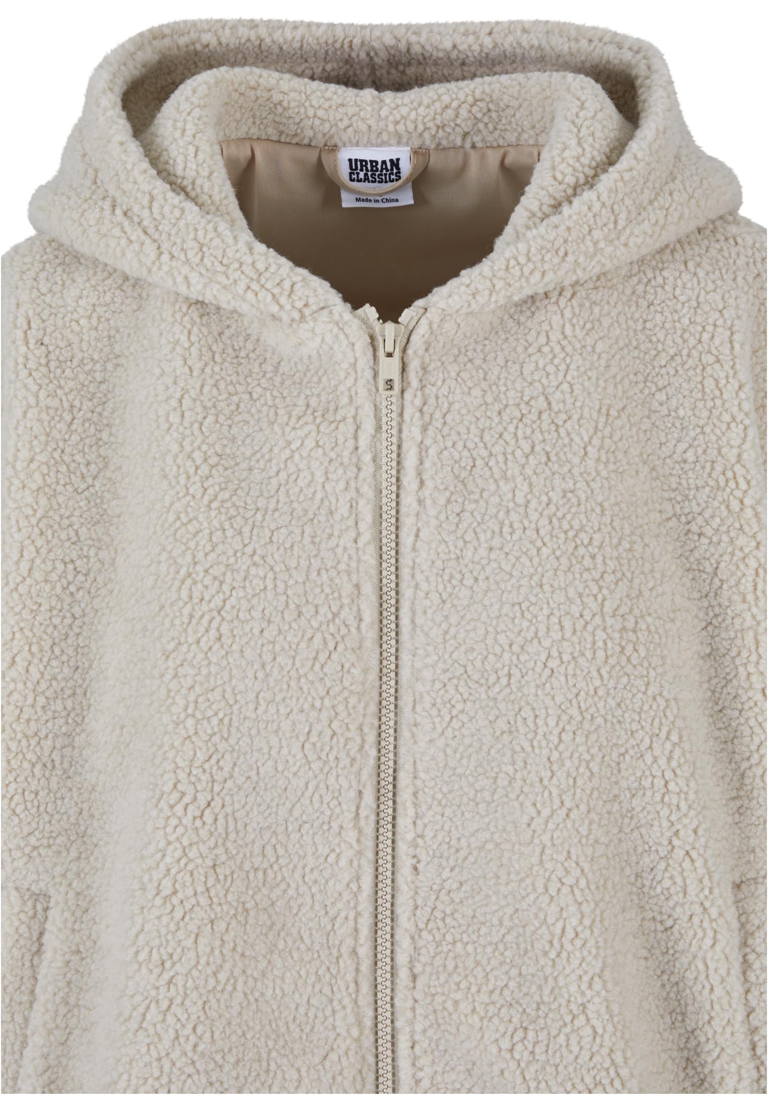 Ladies Oversized Sherpa Zip Hoody | wetsand